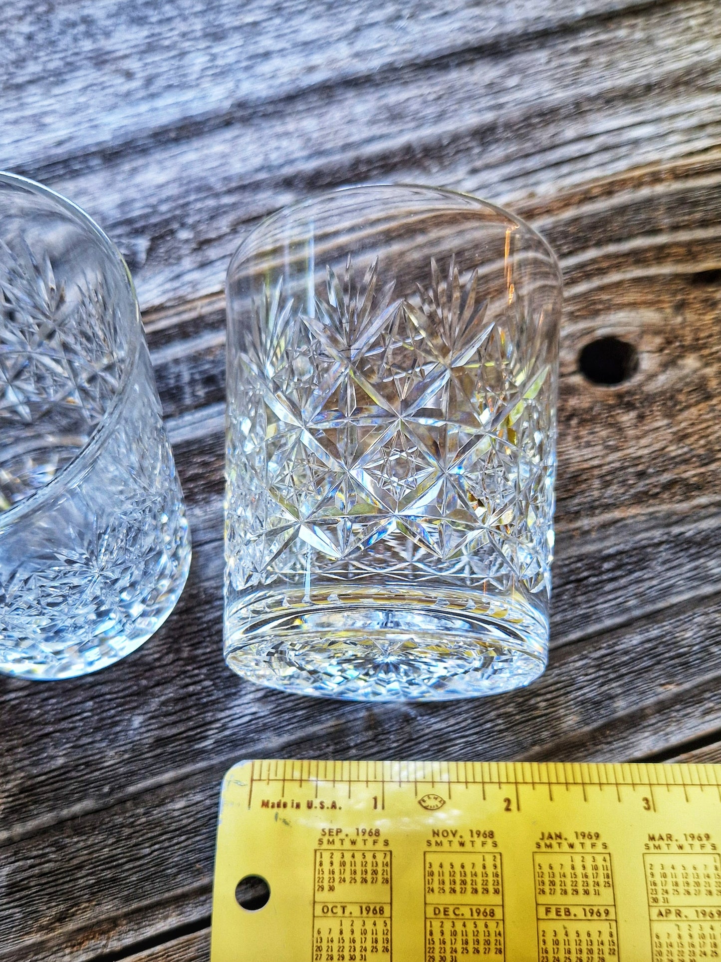 Thomas Webb Cut-Glass Scotch Whisky Glasses