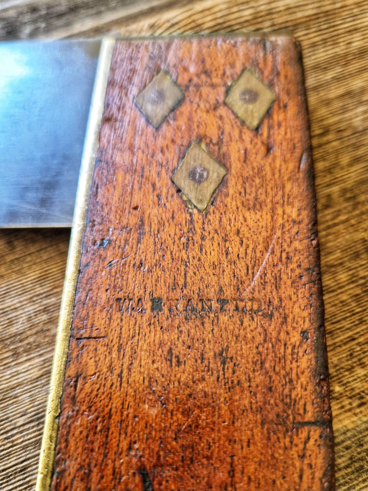 Wood & Brass English Try Square