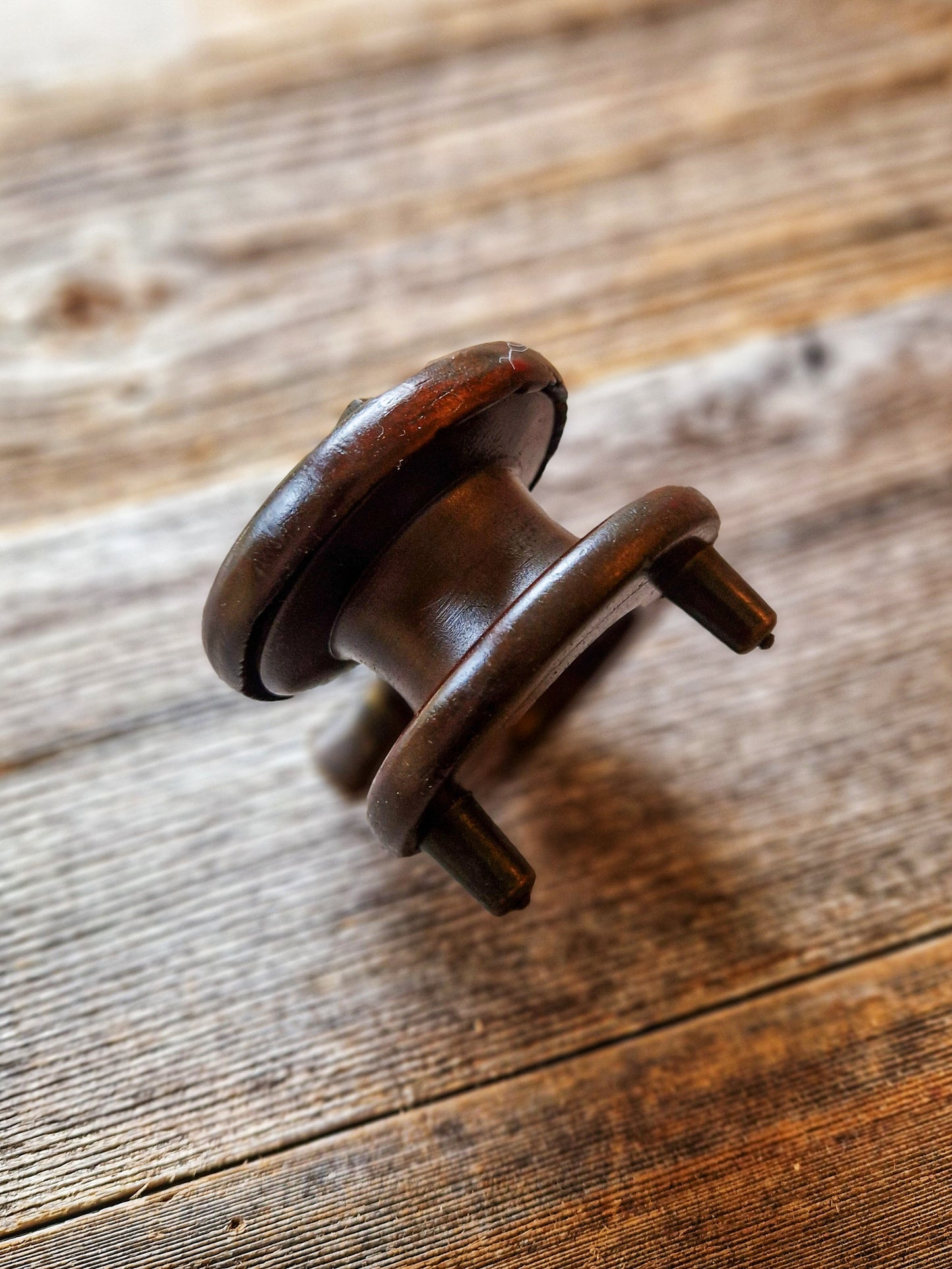Classic Victorian-era Wood & Brass Starback Fishing Reel | Angling Collectible