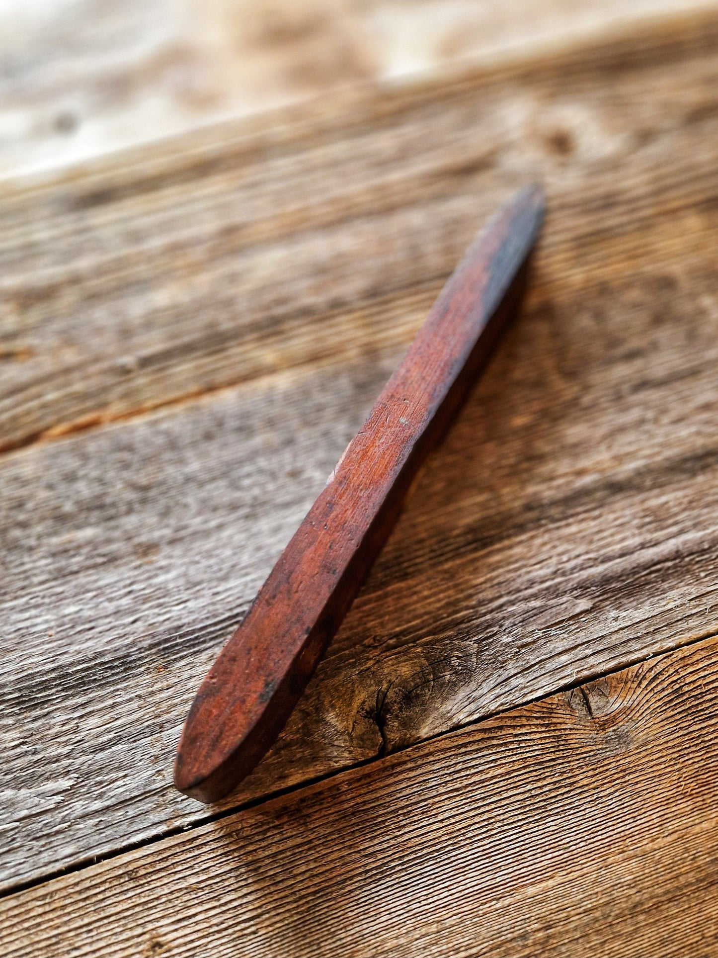 Remarkable 1930s Stanley Model 259 Walnut Torpedo Spirit Level