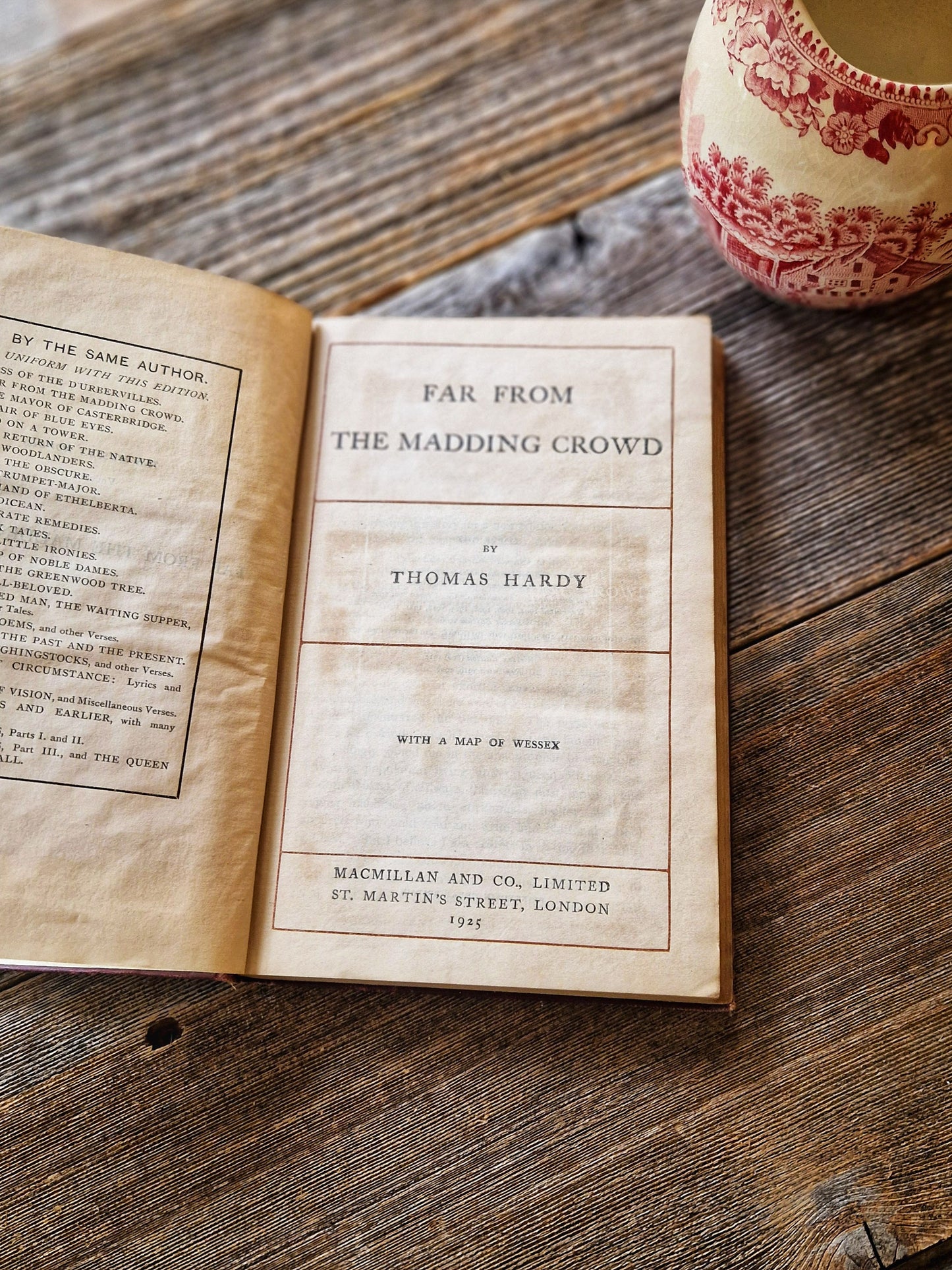 Lovely 1925 Pocket Edition of Far From the Madding Crowd (Thomas Hardy) | Classic English Novel
