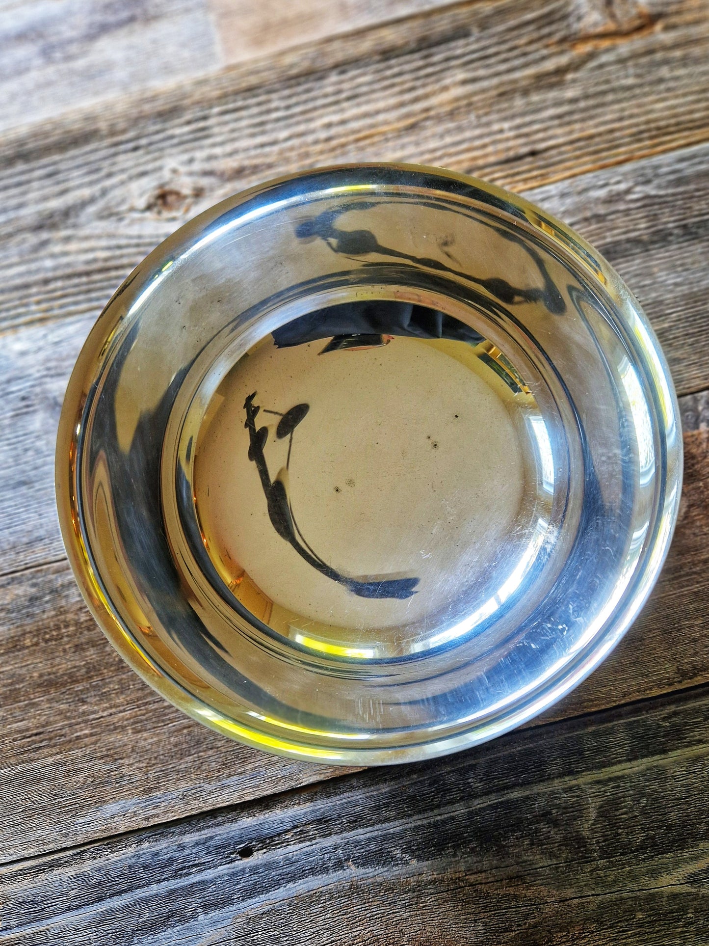 Sophisticated Mid-Century Gorham Silver Plate Bowl | 9-Inch Model C781