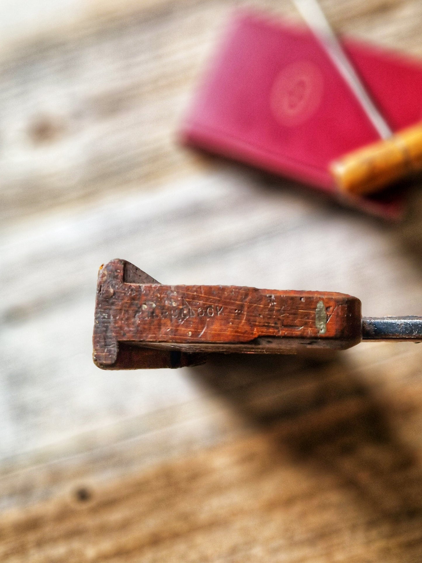 Early W. Greenslade Beechwood Carriage Maker’s Plane