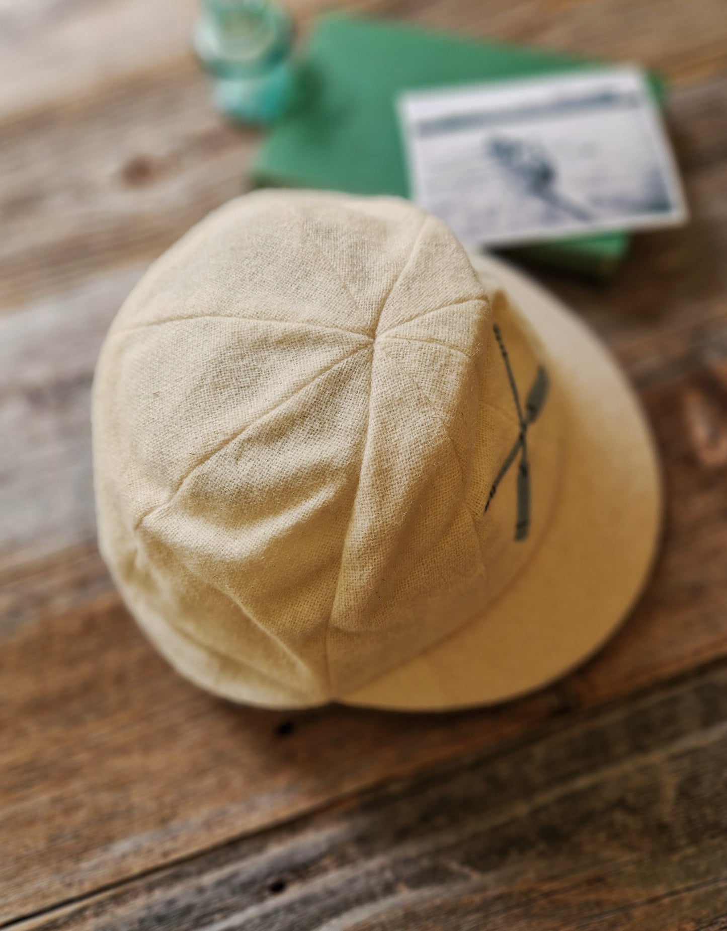 Prestigious Eton College First Eight Wool Rowing Cap by New & Lingwood