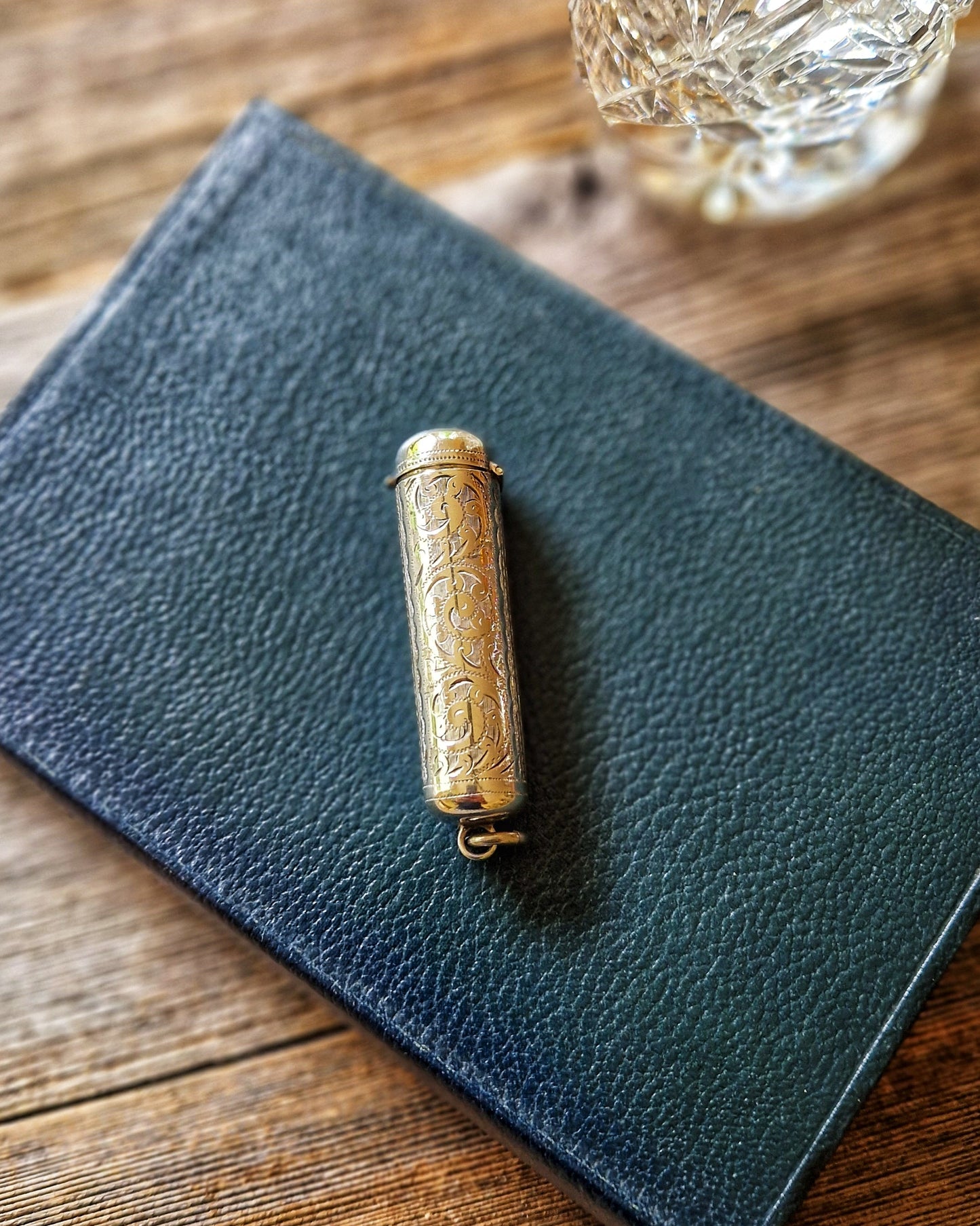 Edwardian Sterling Silver Cheroot Holder, Birmingham 1903 | Antique Smoking Accessory