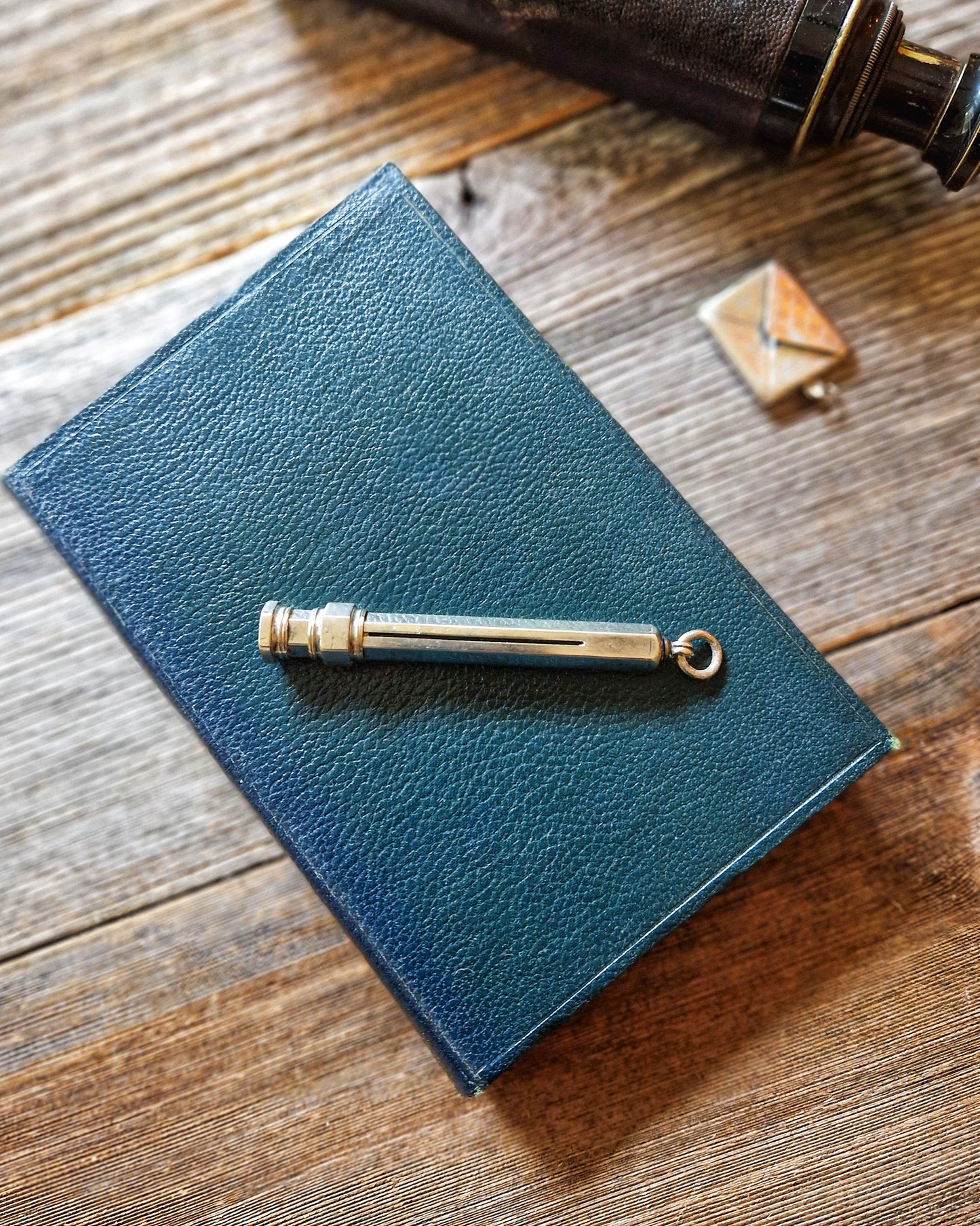 1912 Sterling Silver Pencil Holder by William Vale & Sons of Birmingham