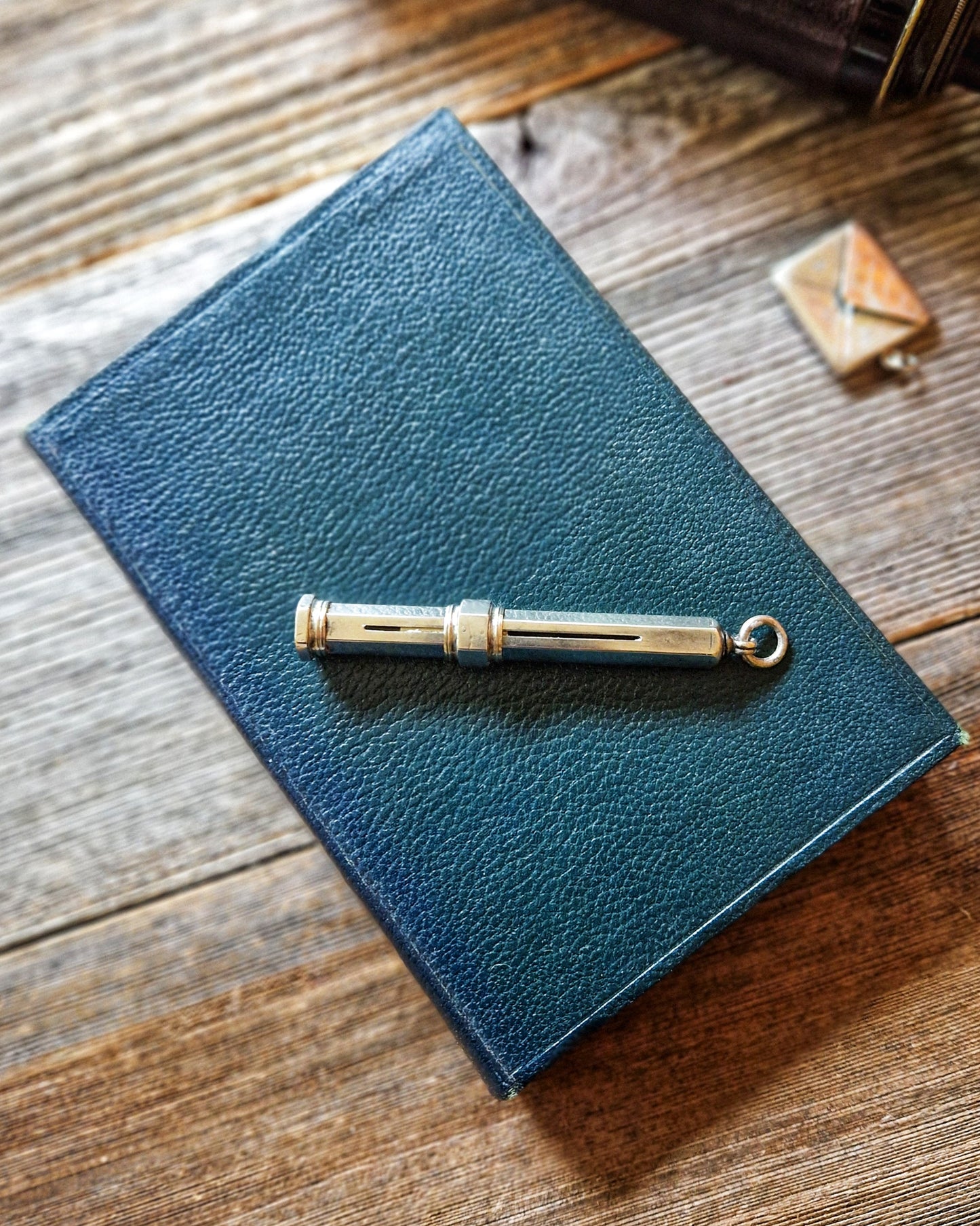 1912 Sterling Silver Pencil Holder by William Vale & Sons of Birmingham