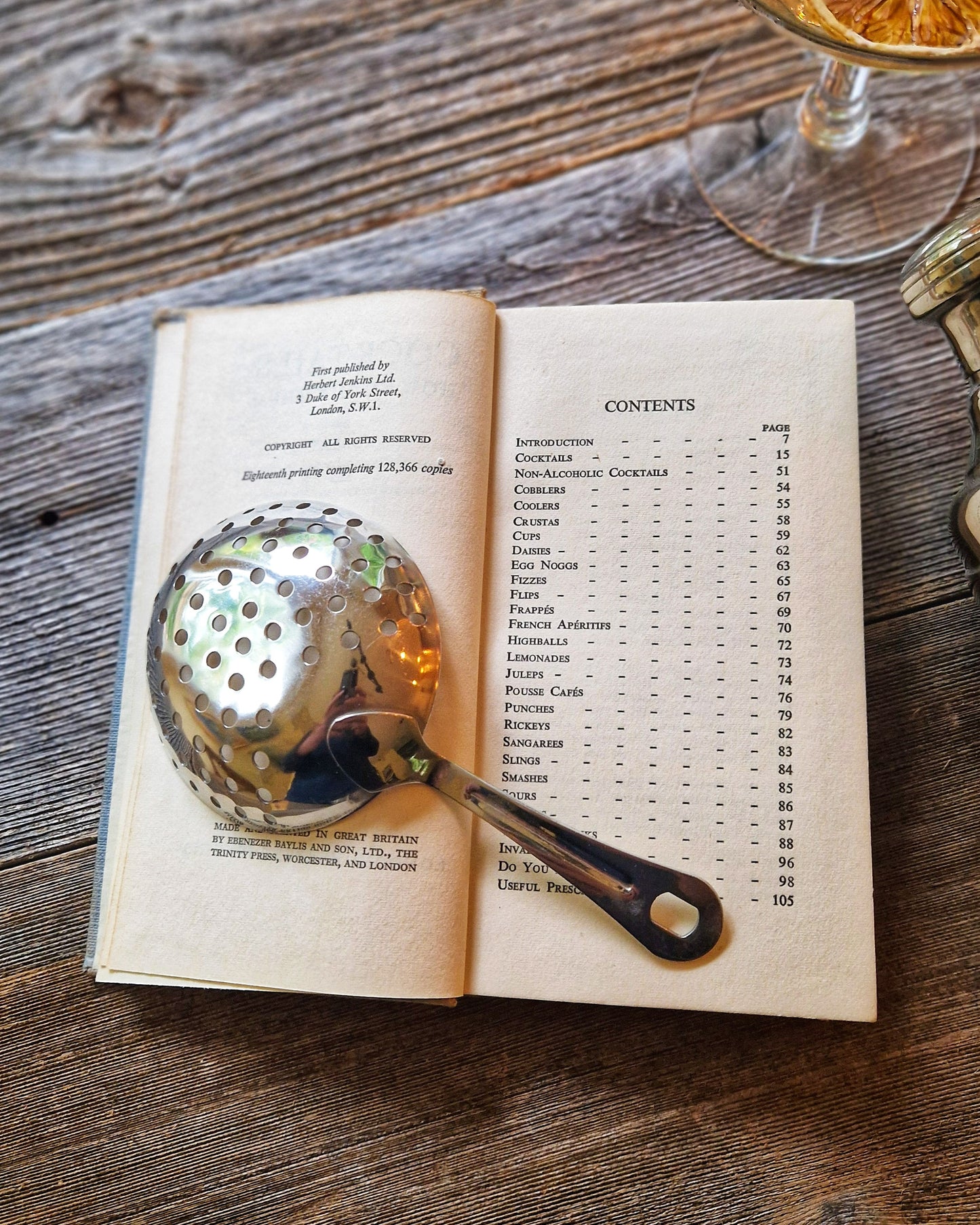 Cocktails: How to Mix Them by Robert Vermeire | 1950s Edition (18th Printing) of British Bartending Classic