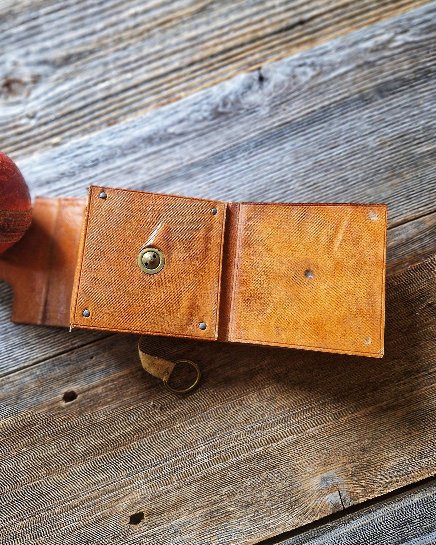 Edwardian Measuring Case with 33ft Cloth Tape, Notepad & Propelling Pencil | Vintage Gentleman’s Field Kit