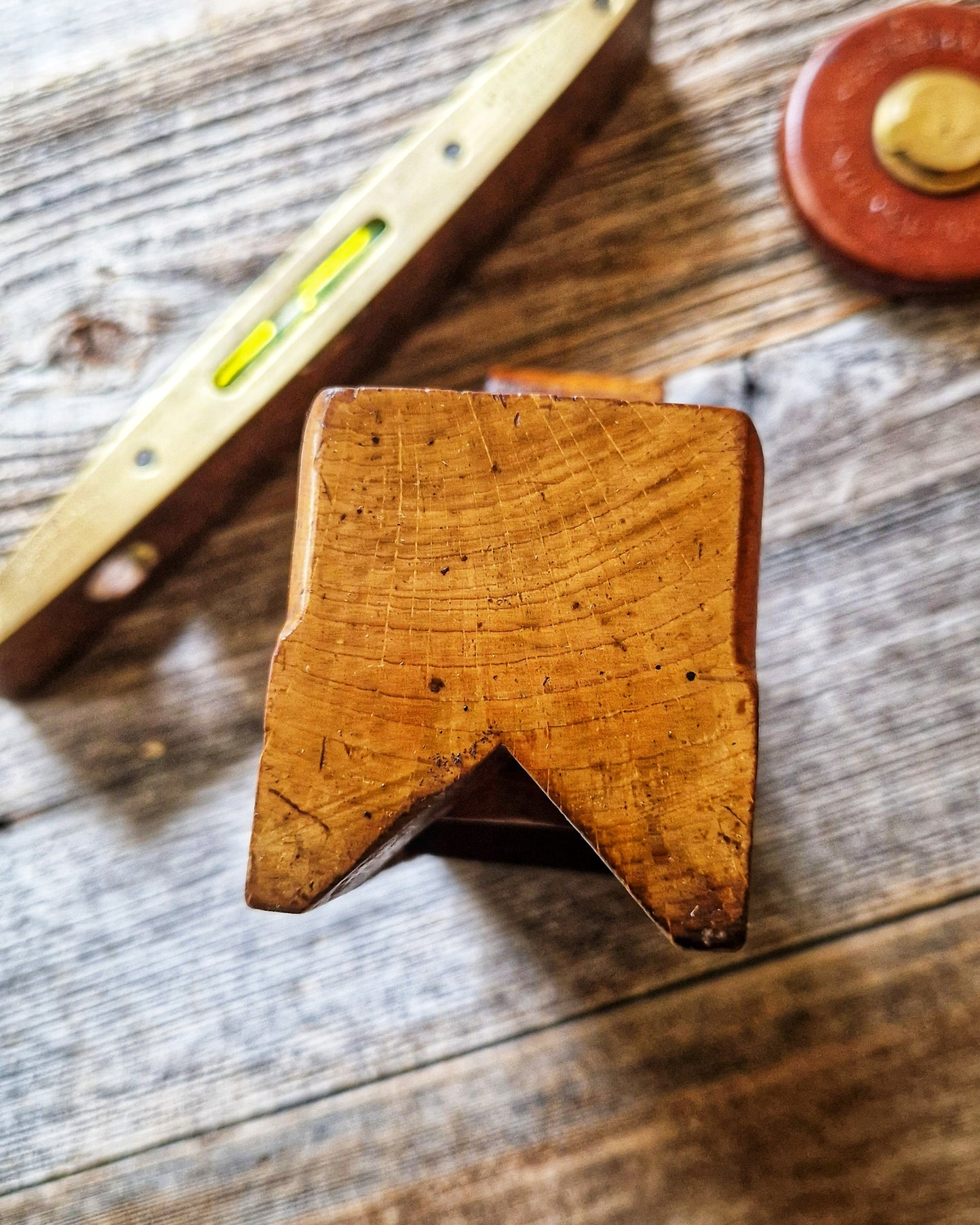 Wooden Chamfer Plane with Side Stop, c. 1880–1910 | Antique English Woodworking Tool