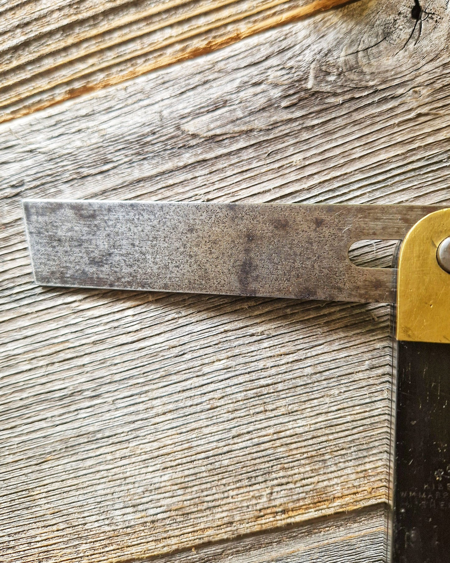 Antique Marples Sliding T-Bevel No. 2220 in Rosewood & Brass c. 1910–1930 | English Woodworking Tool