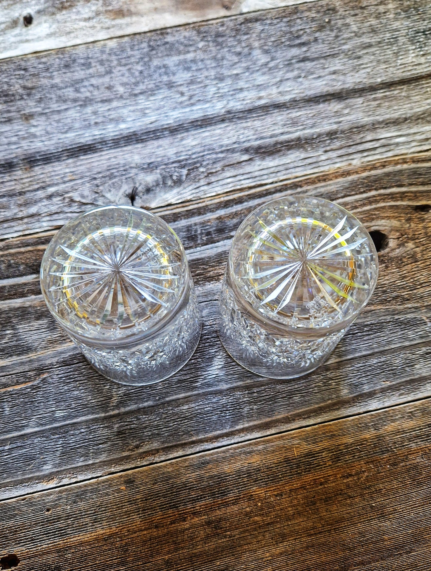 Thomas Webb Cut-Glass Scotch Whisky Glasses