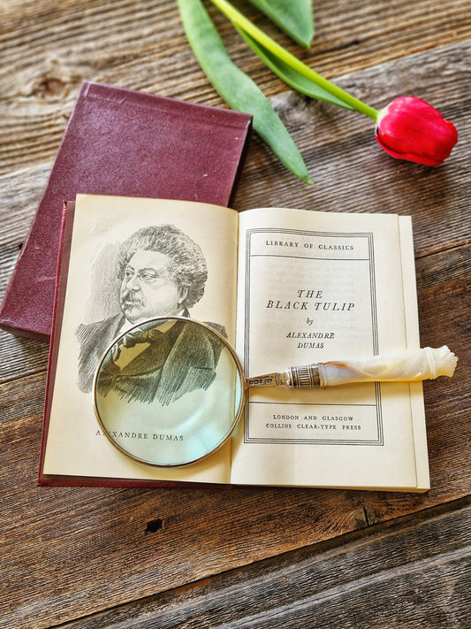 Pristine 1950s Edition “The Black Tulip” (Alexandre Dumas) with Original Slipcase