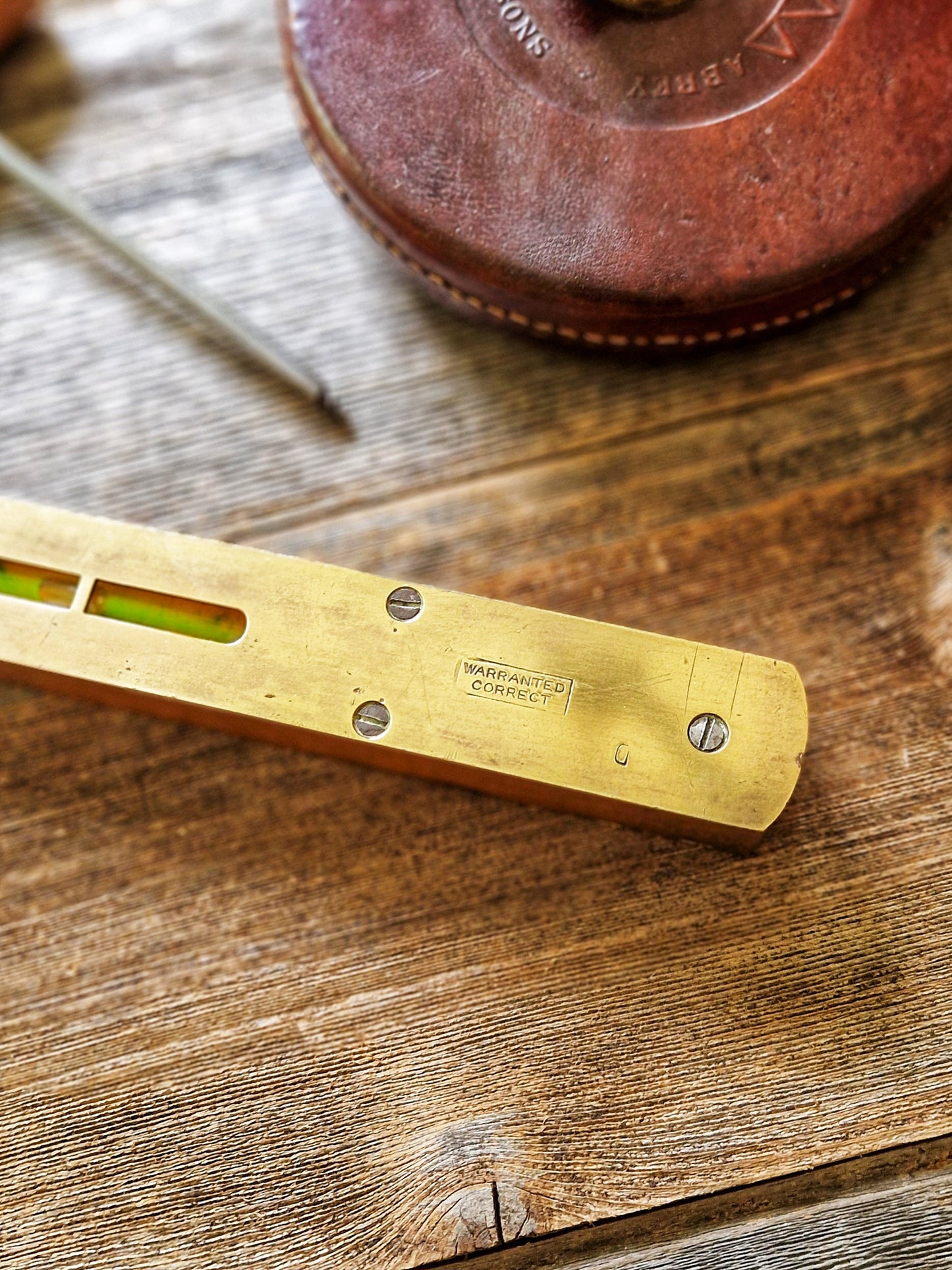 Original 1920s W. Marples & Sons 10-inch Spirit Level