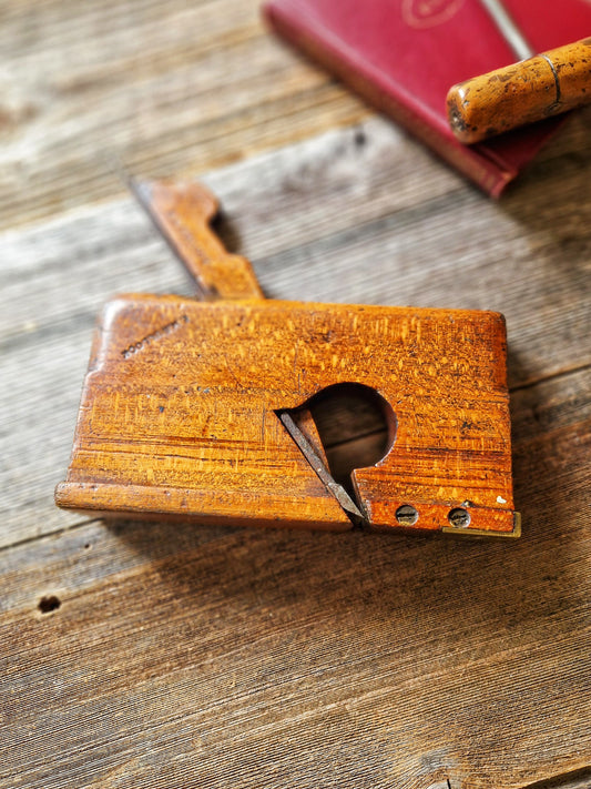 Early W. Greenslade Beechwood Carriage Maker’s Plane