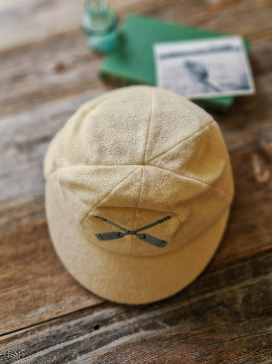 Prestigious Eton College First Eight Wool Rowing Cap by New & Lingwood | Vintage Sporting Memorabilia