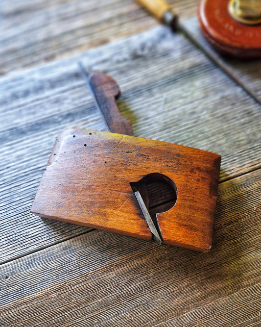 Attractive English Early 1900s “Invicta” Moulding Plane by C. Nurse & Co.