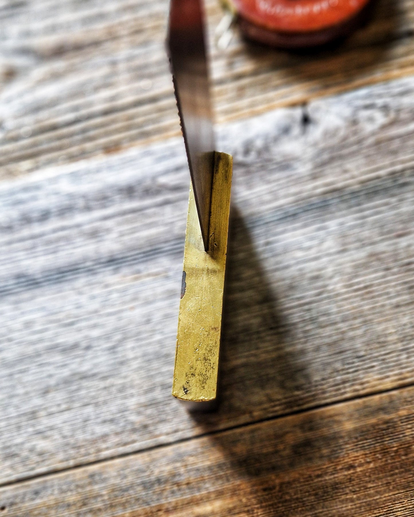 Antique Try Square by Manual Training Tool Co. | 6-Inch Steel Blade, Brass-Edged Rosewood Stock – Early 1900s Classroom Tool