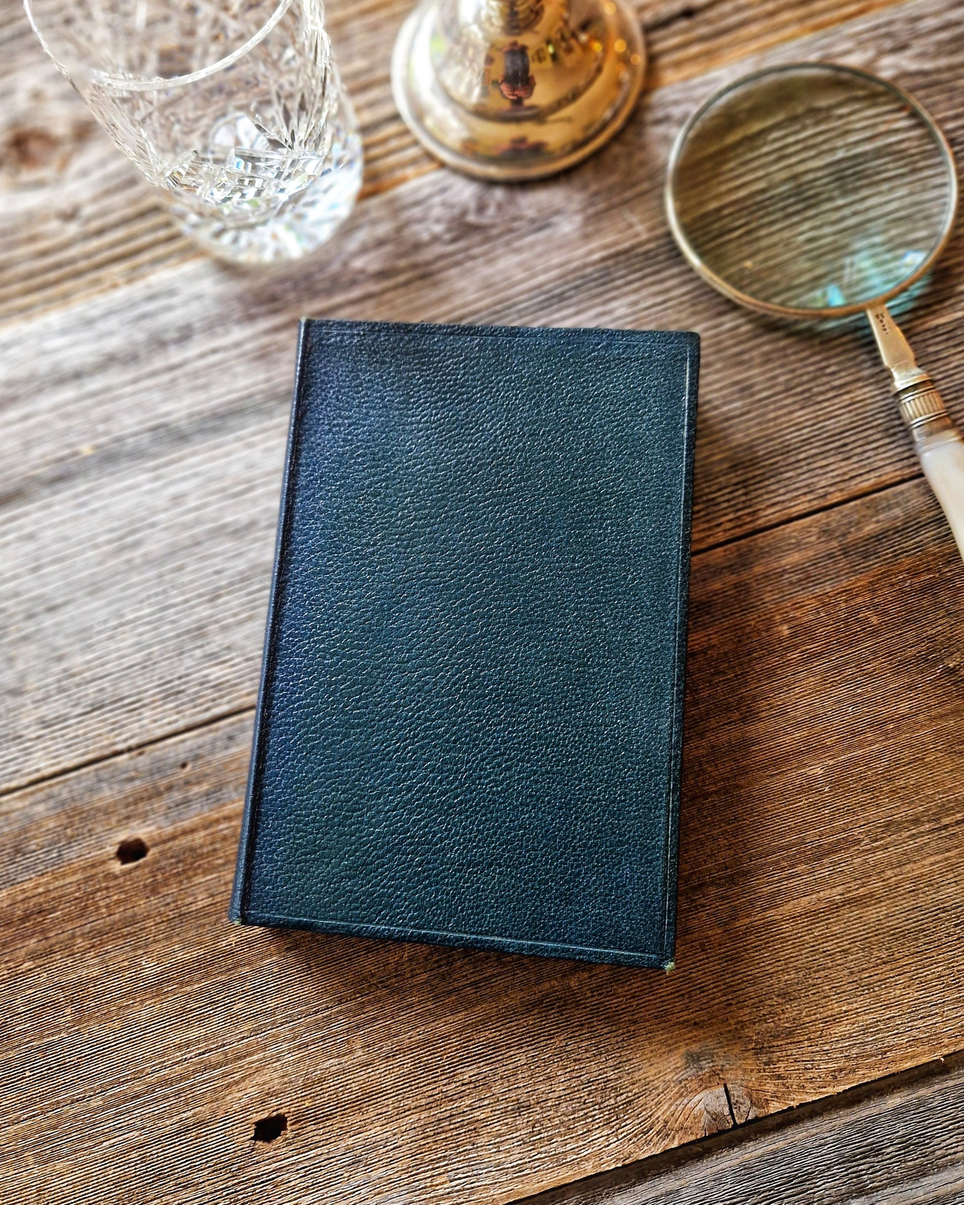 Pocket Edition of John Keats Poems | Mid-Century Nelson Classic in Green Leatherette with Gilt Spine