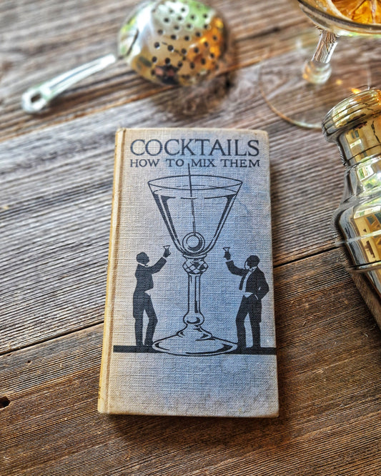 Cocktails: How to Mix Them by Robert Vermeire | 1950s Edition (18th Printing) of British Bartending Classic