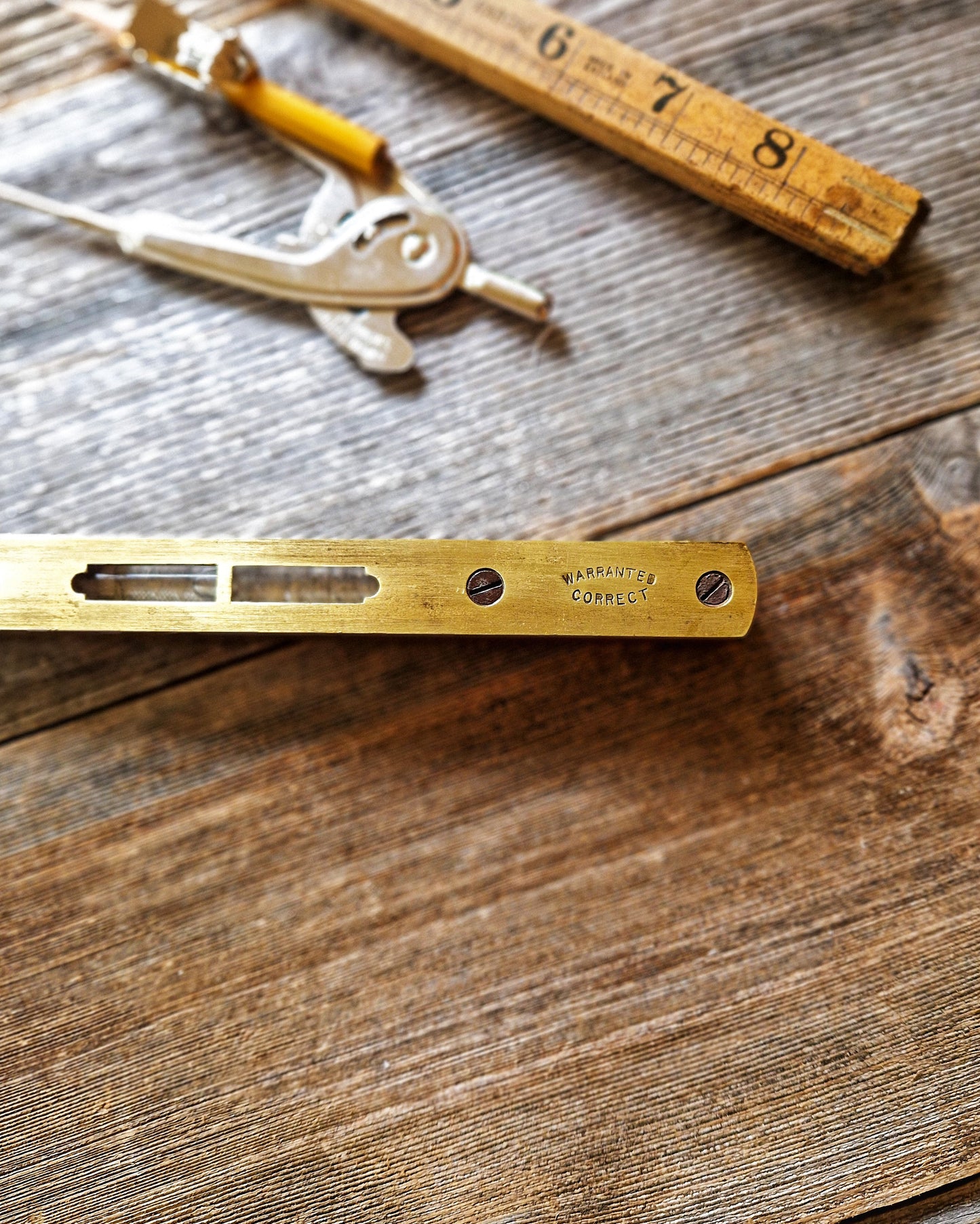 Antique 8-Inch Spirit Level by I & D Smallwood c. 1880–1910 | Vintage English Level in Rosewood