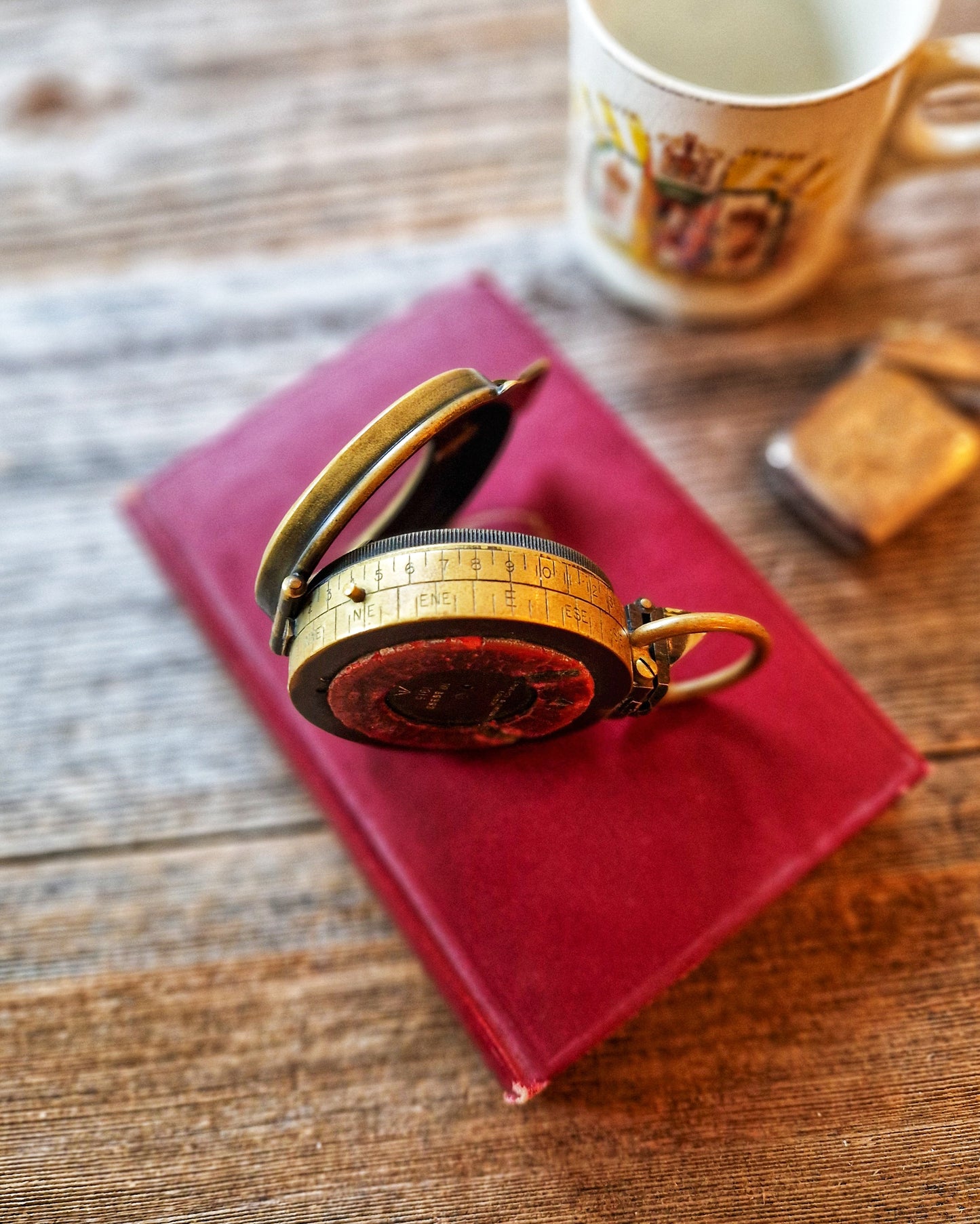 1915 British Army Brass Prismatic Compass by Cruchon & Emons | WWI Verner’s Pattern VII