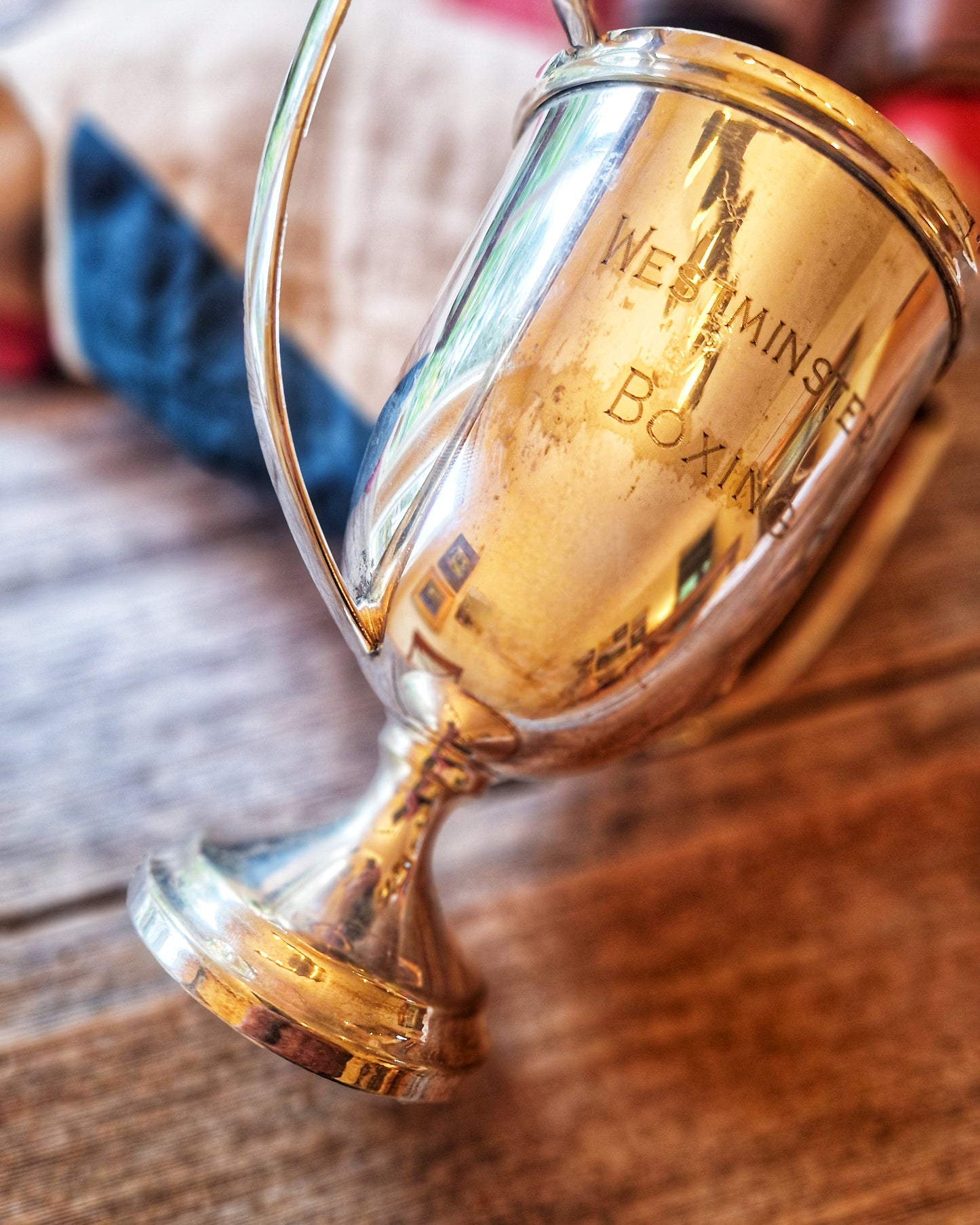 Vintage Silver Plated Boxing Trophy | Westminster Amateur Boxing Club (London), c. 1950–1970