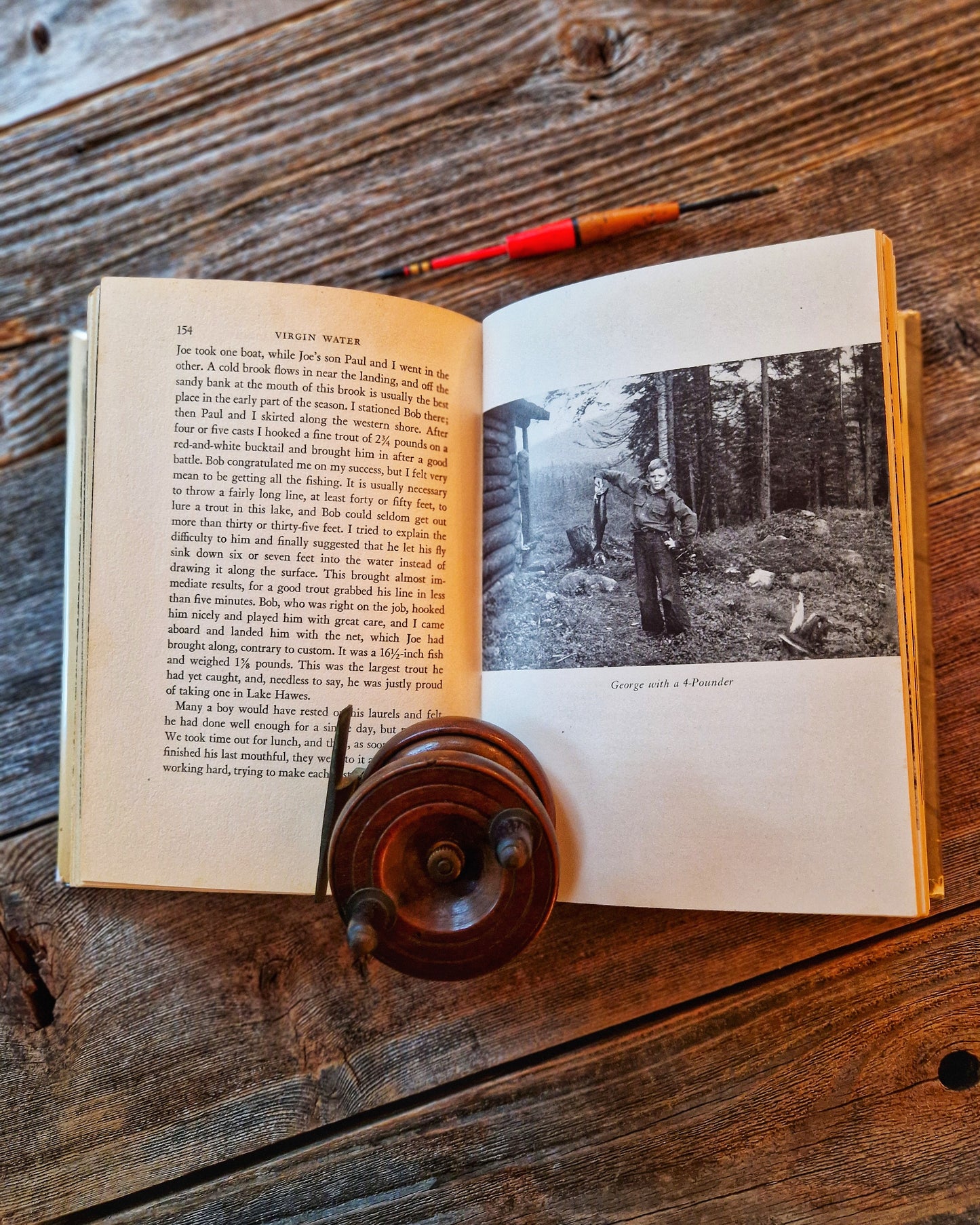 Virgin Water by Leighton Brewer – 1941 First Edition Fly Fishing Book | Vintage Angling Gift