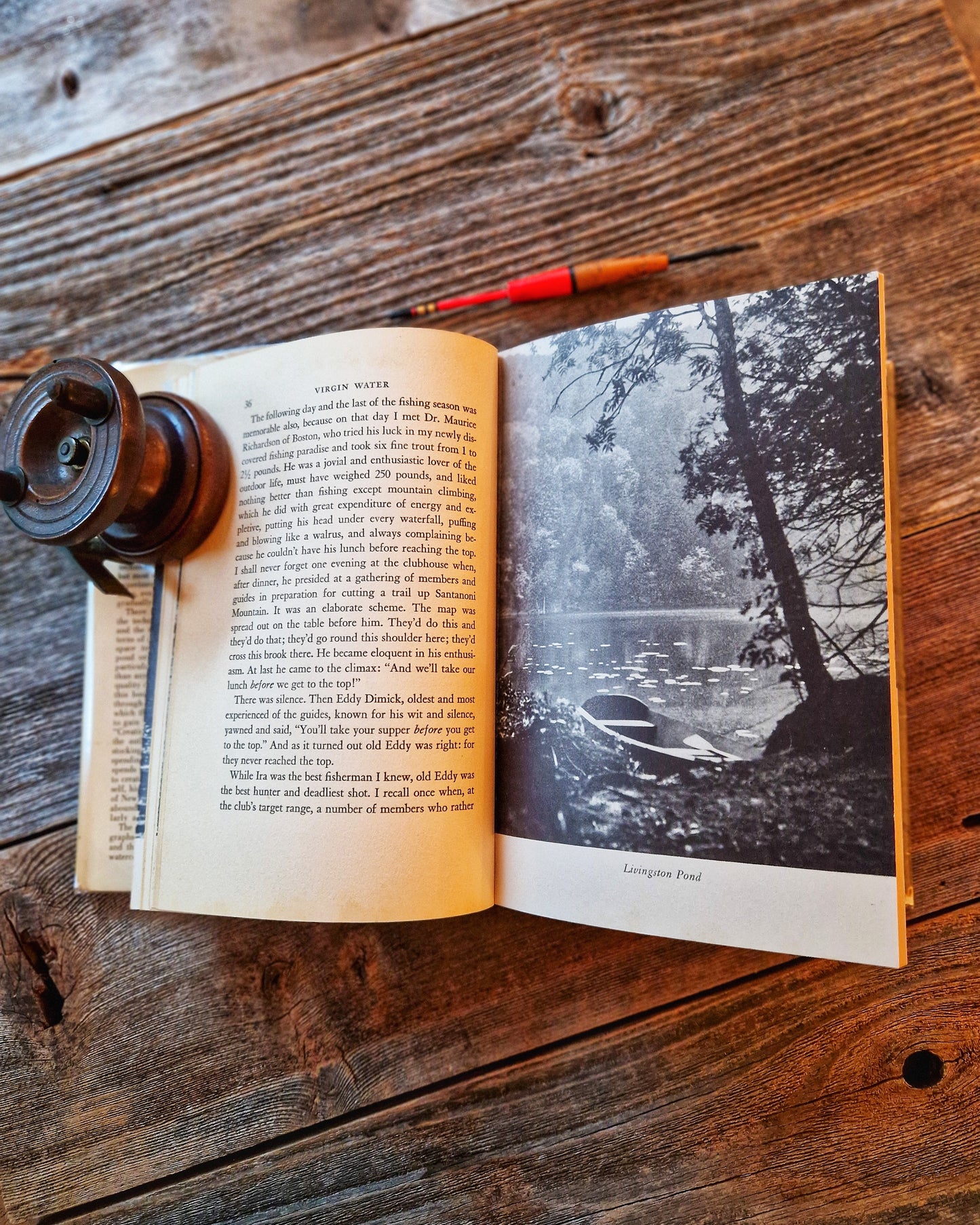 Virgin Water by Leighton Brewer – 1941 First Edition Fly Fishing Book | Vintage Angling Gift