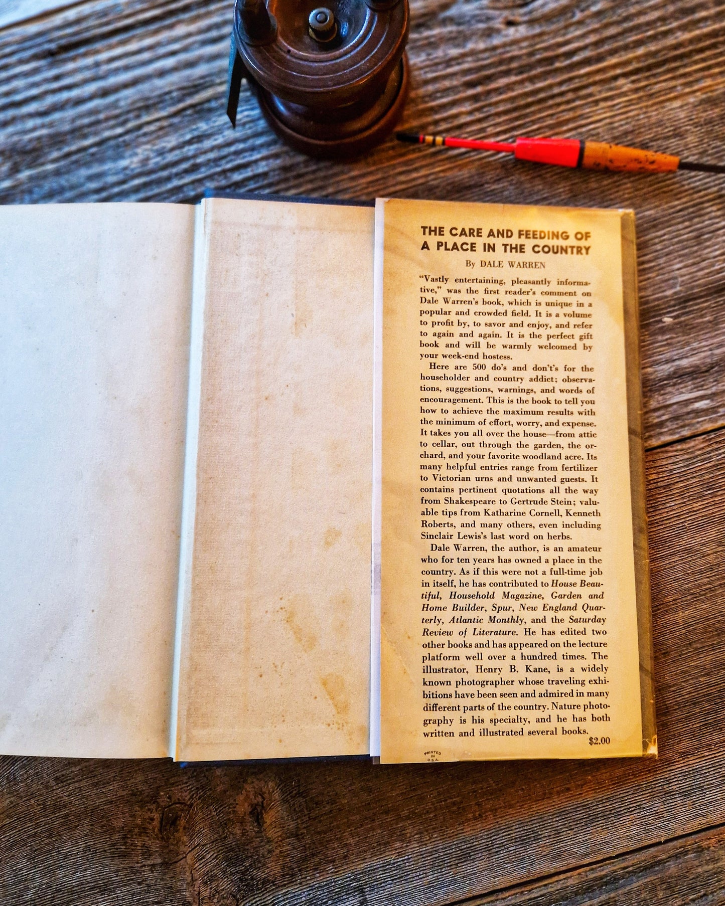 Virgin Water by Leighton Brewer – 1941 First Edition Fly Fishing Book | Vintage Angling Gift