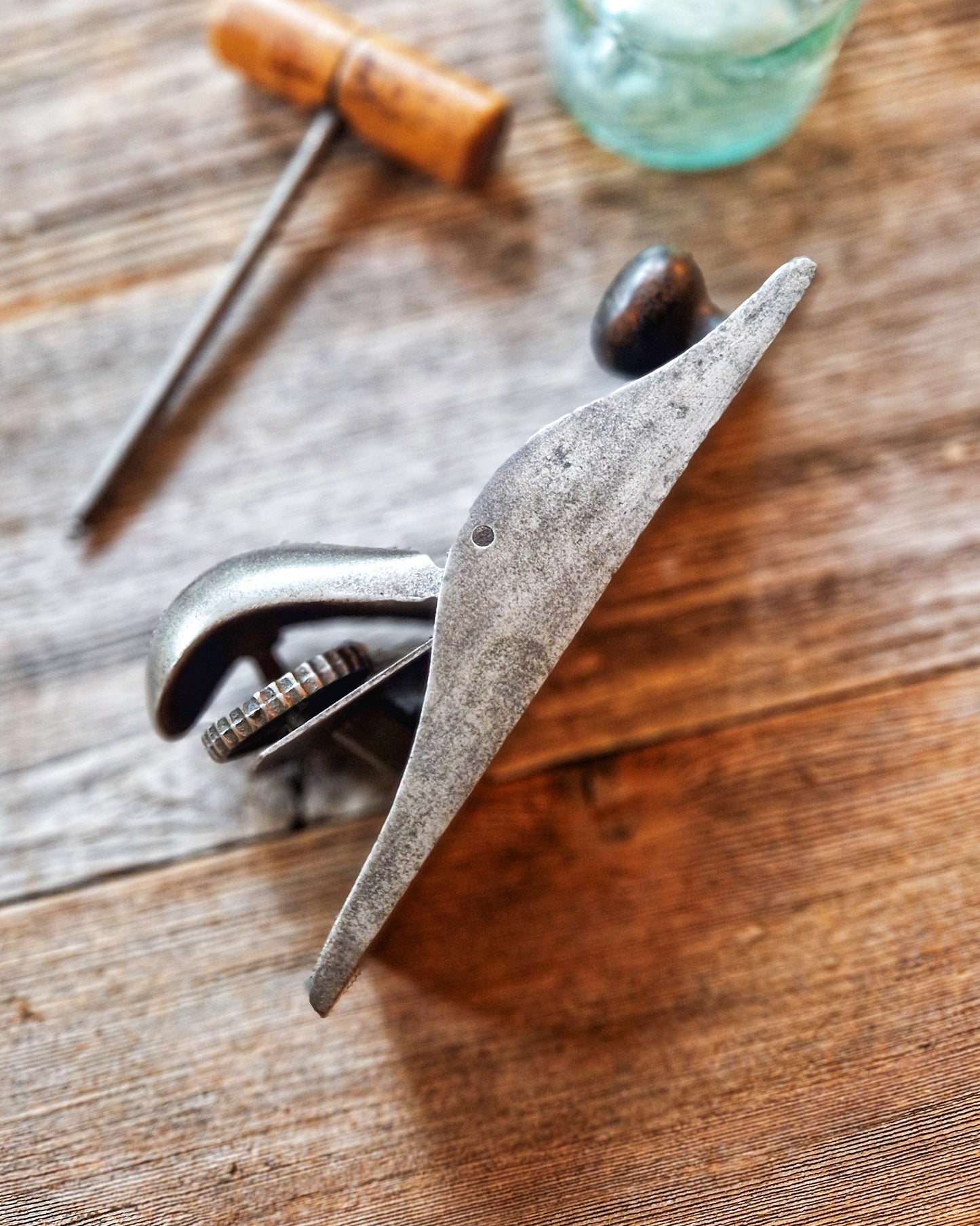 Vintage P910 Block Plane c. 1945-1955 | British Post-War Metal Woodworking Tool