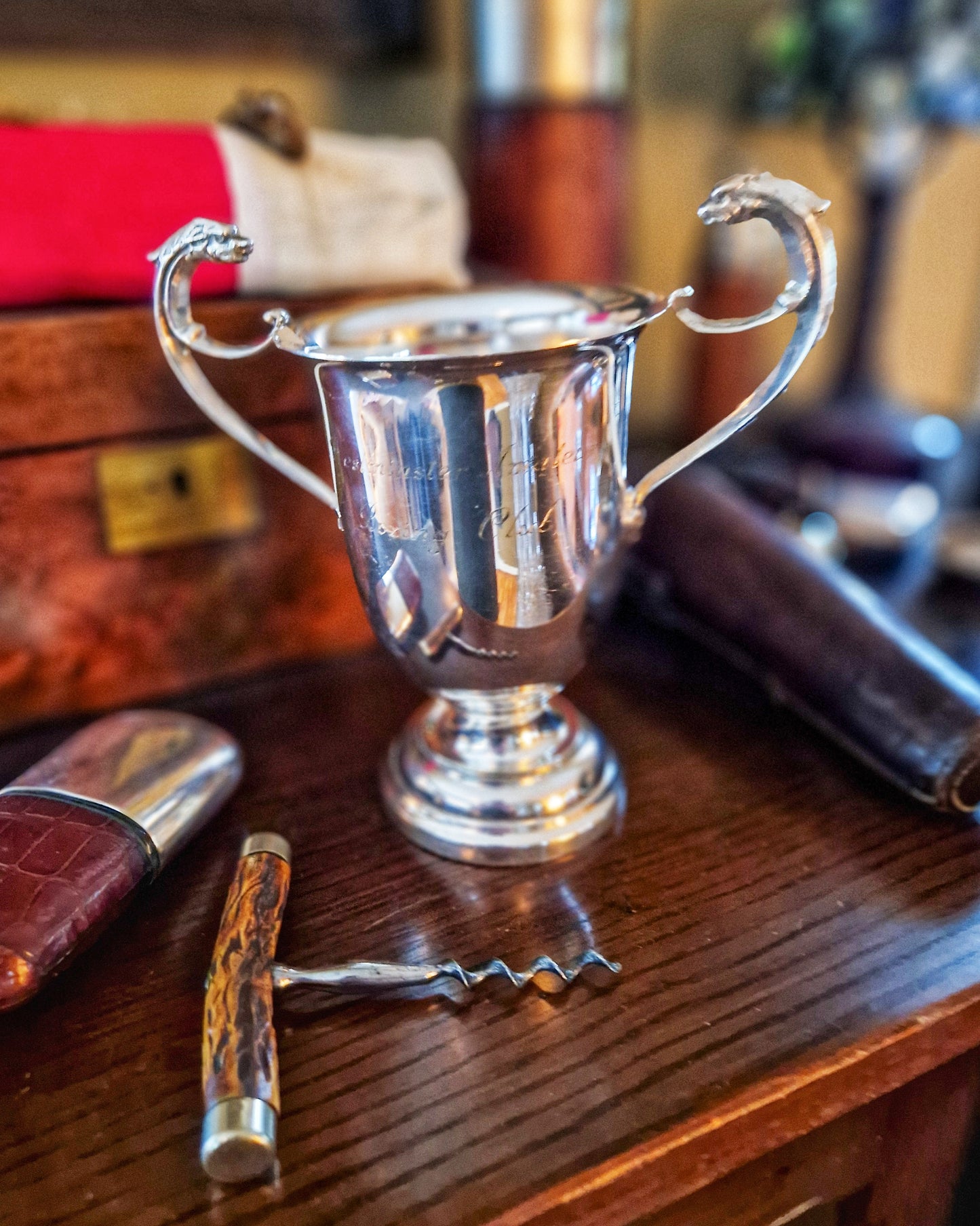 Mid-Century English Silver Plated Trophy c. 1950-1970 | Westminster Amateur Boxing Club (London)