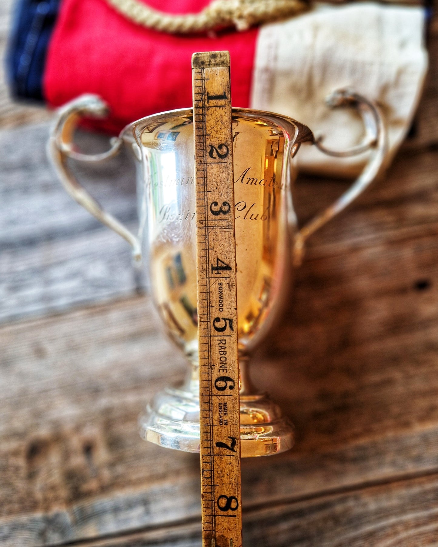 Mid-Century English Silver Plated Trophy c. 1950-1970 | Westminster Amateur Boxing Club (London)