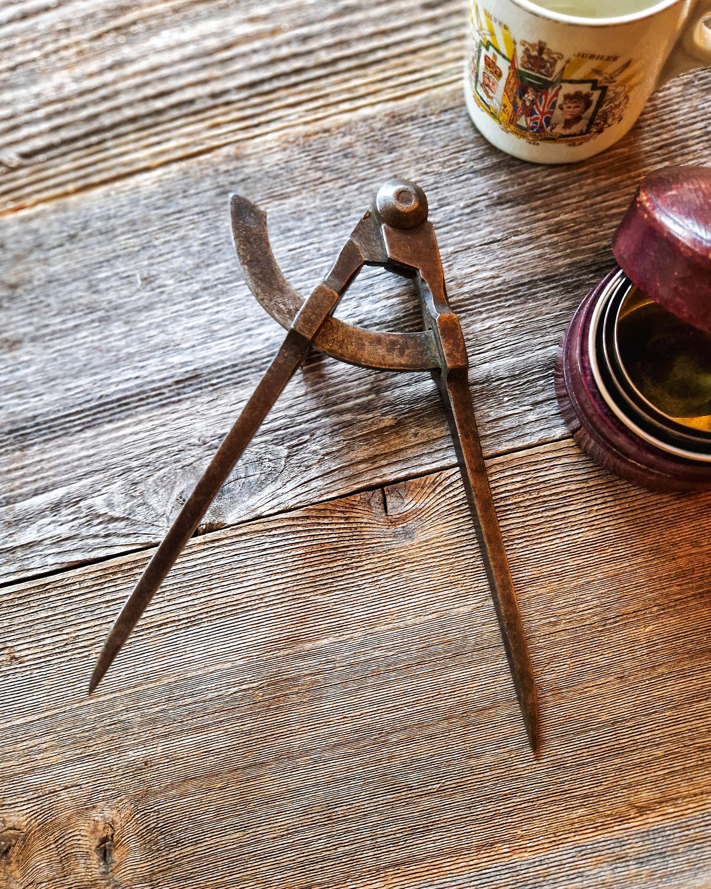 Rare WWI-Era Wing Divider by James Blyde & Co. | English Military Layout Tool c. 1890–1919