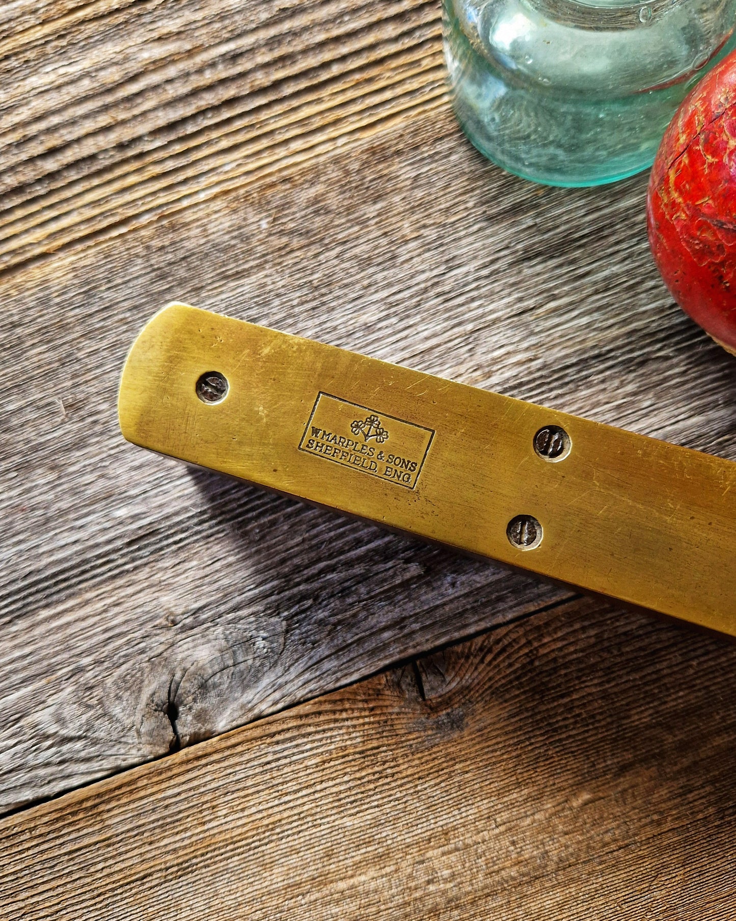 1943 18-Inch Spirit Level by W. Marples & Sons | WWII British Military-Issue Tool