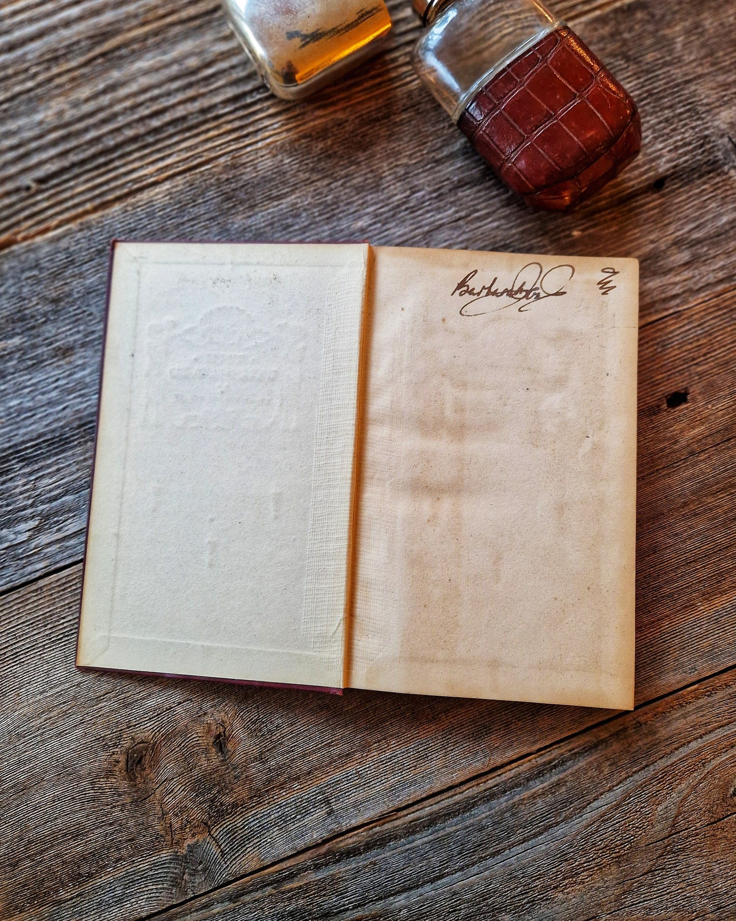 1922 MacMillian Pocket Edition of The Well-Beloved by Thomas Hardy | Red Cloth with Gilt Stamping