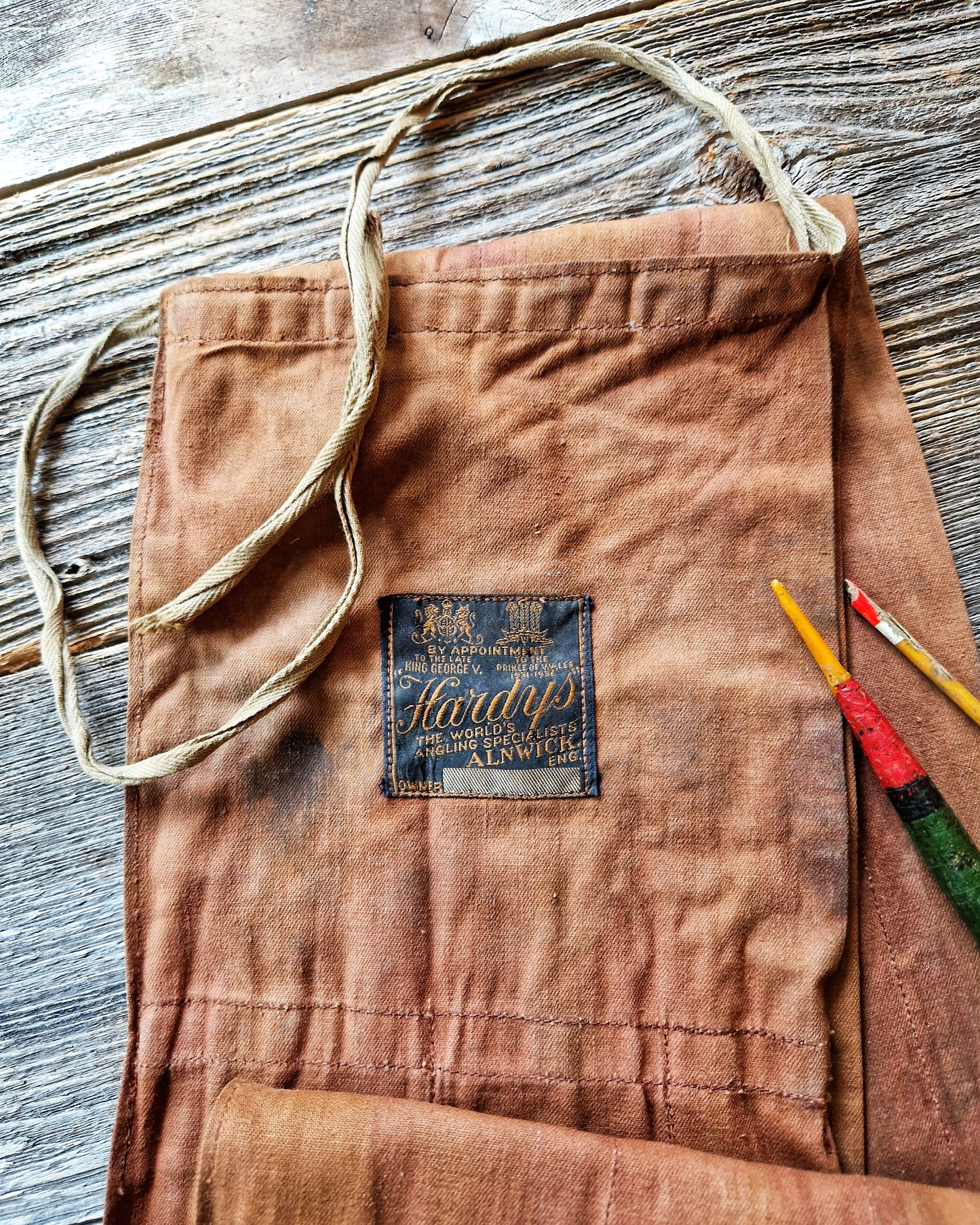Hardy Bros 1930s Split Cane Fishing Rod   | 3-Piece 13 Ft Coarse Rod “The Expert” in Original Canvas Bag