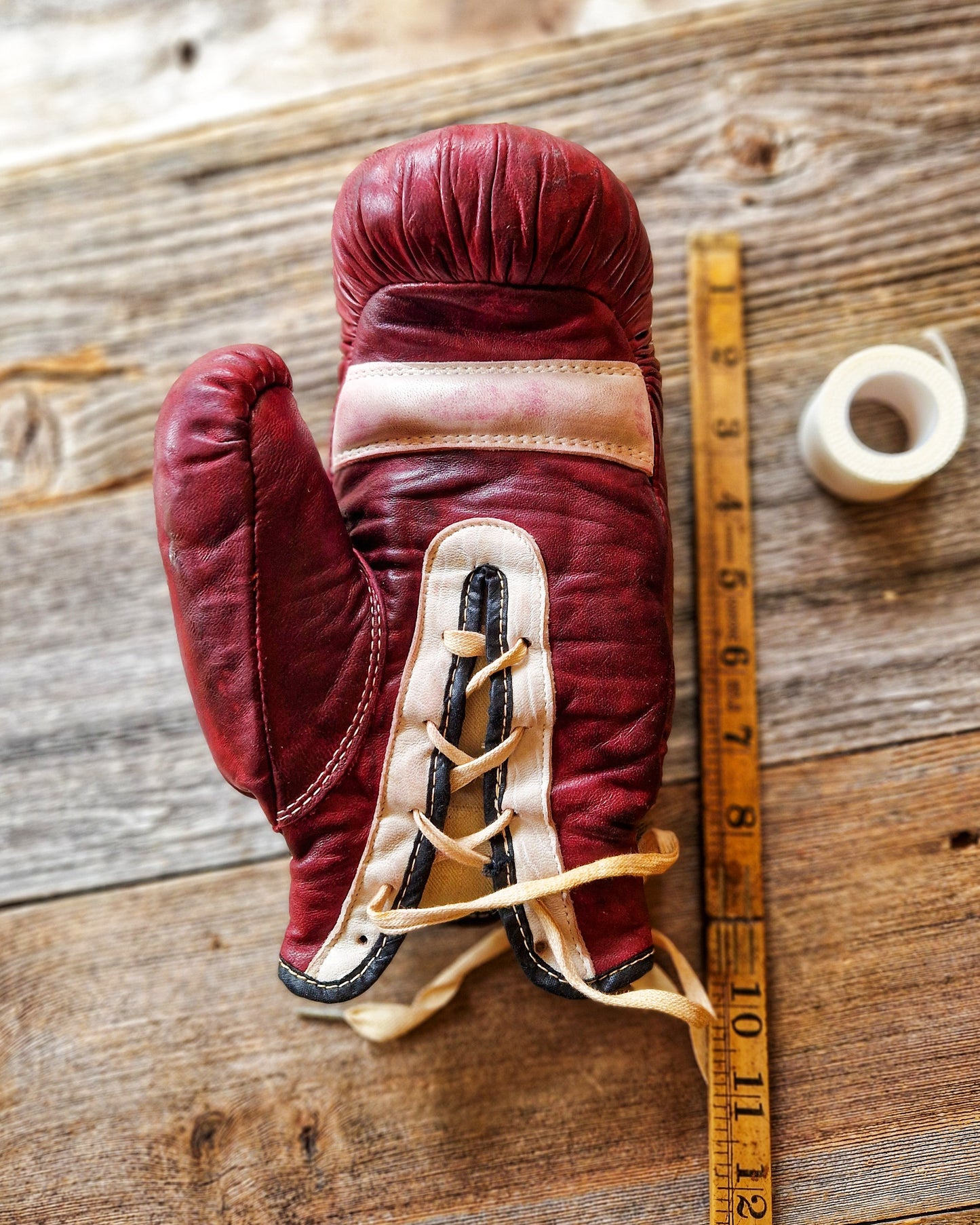 Goldsmith 1930s Leather Boxing Gloves, Model J216 | Vintage American Sports Memorabilia