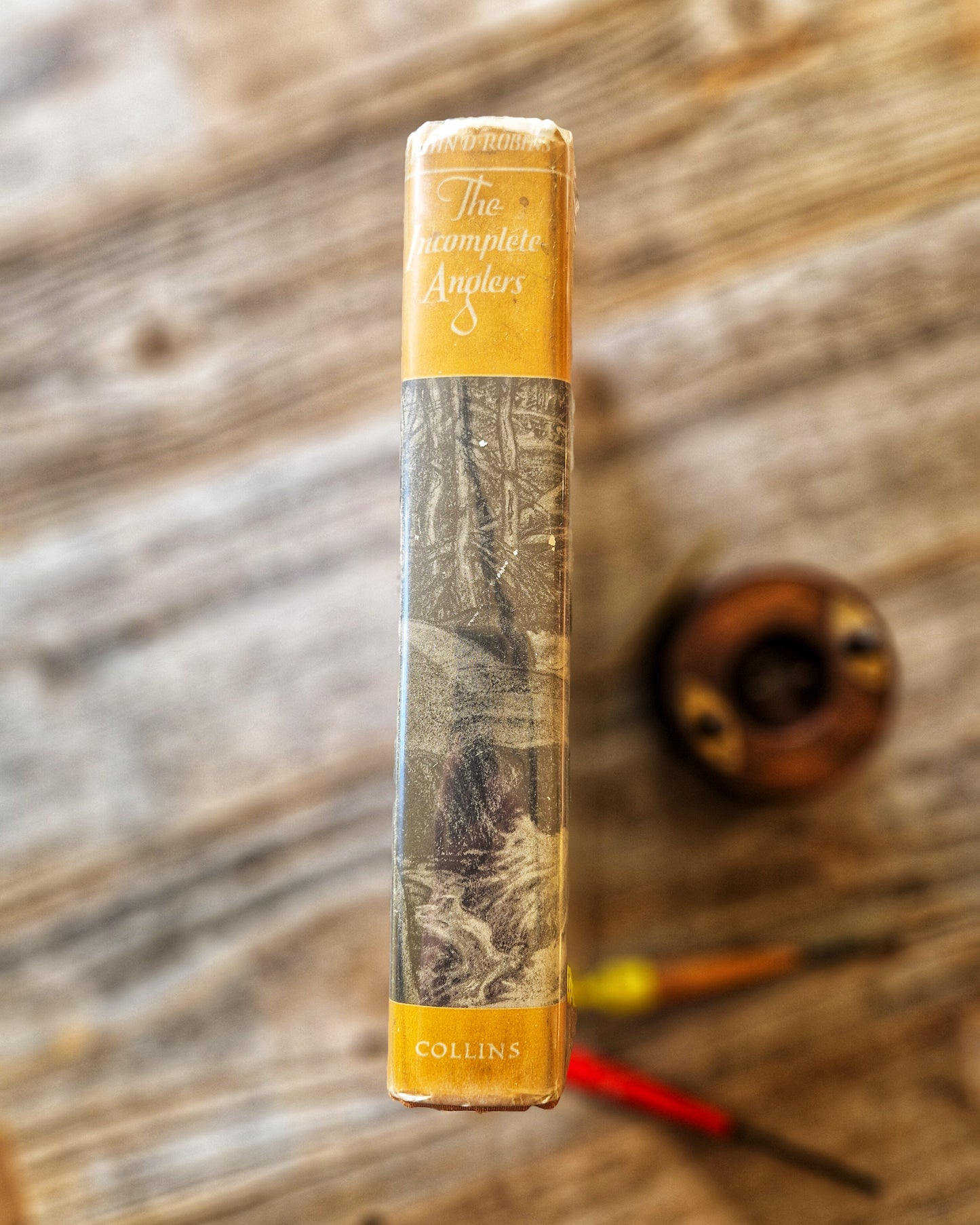 The Incomplete Anglers by John D. Robins – 1943 First Edition (Collins) | Vintage Fishing Book