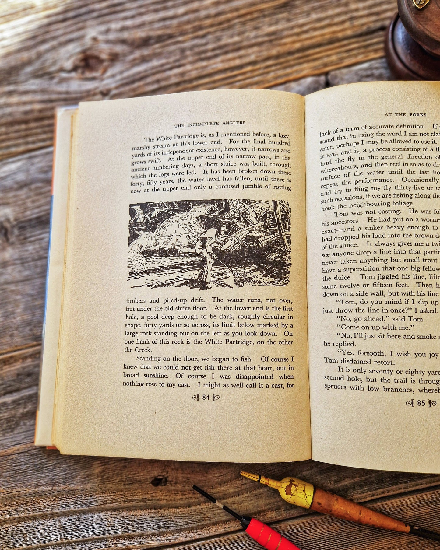 The Incomplete Anglers by John D. Robins – 1943 First Edition (Collins) | Vintage Fishing Book