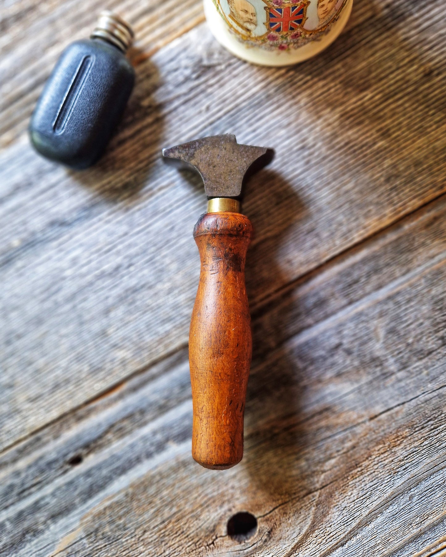 Cobbler’s Glazing Iron c. 1920-1940 | Vintage English Leatherworking Tool