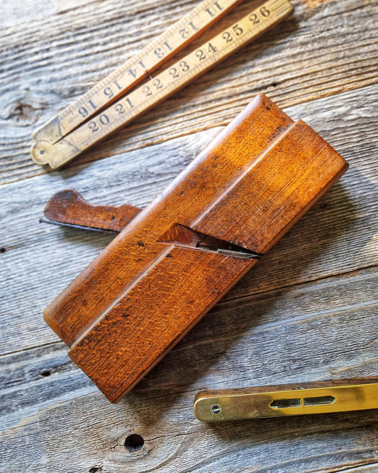 R. Fairclough Rebate (Rabbet) Plane c. 1860-1880 | Antique English Woodworking Tool