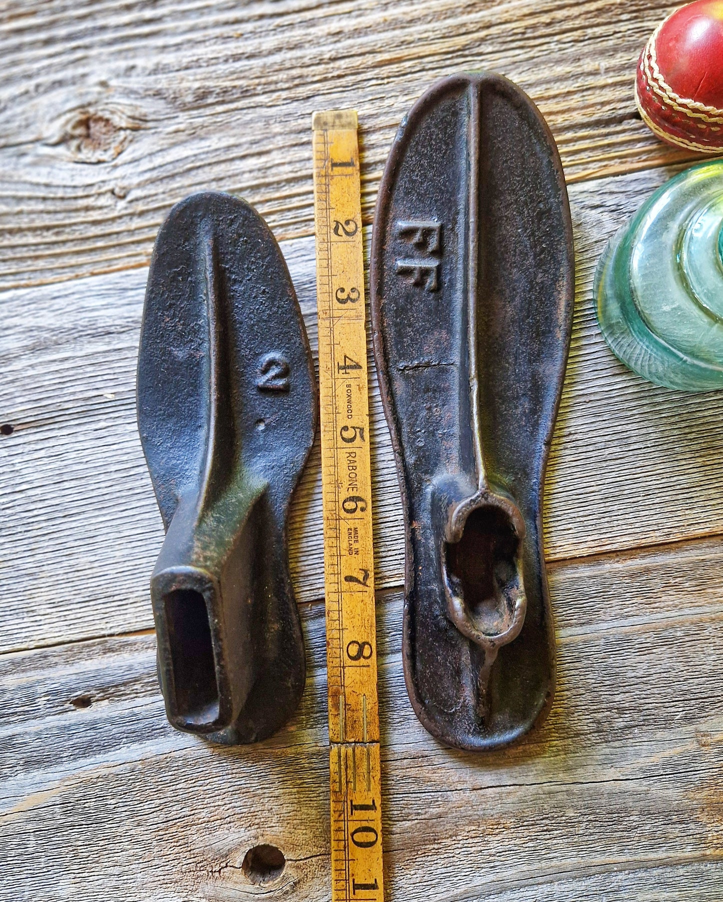 Antique Cast Iron Cobbler’s Shoe Forms c. 1900-1930 | Shoemaking Tools, Industrial Decor