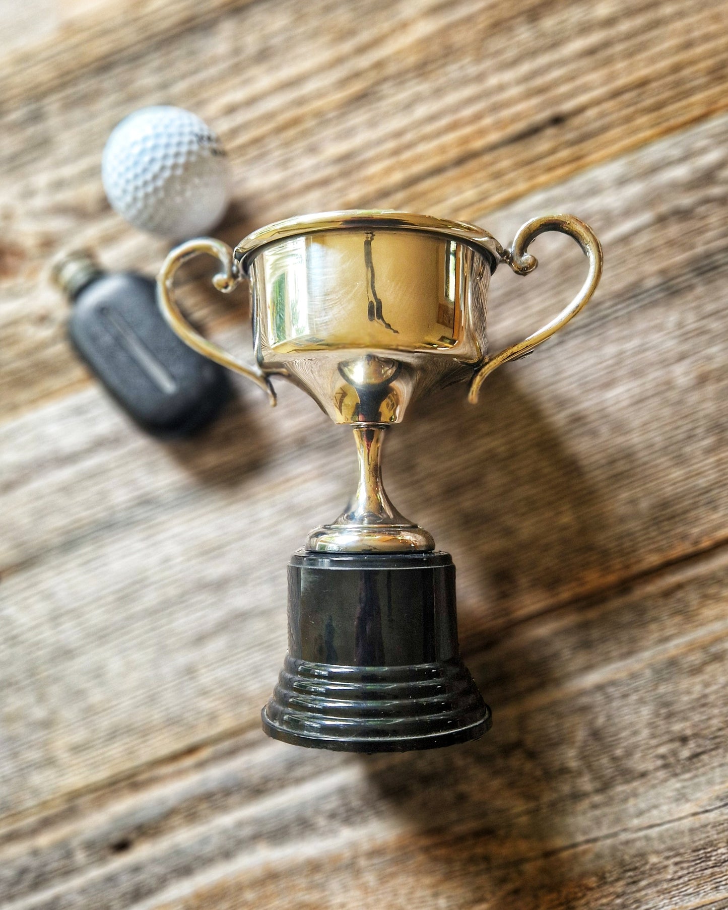 Vintage 1948 Silver-Plated Golf Trophy | Royal Canadian Naval Golf Association
