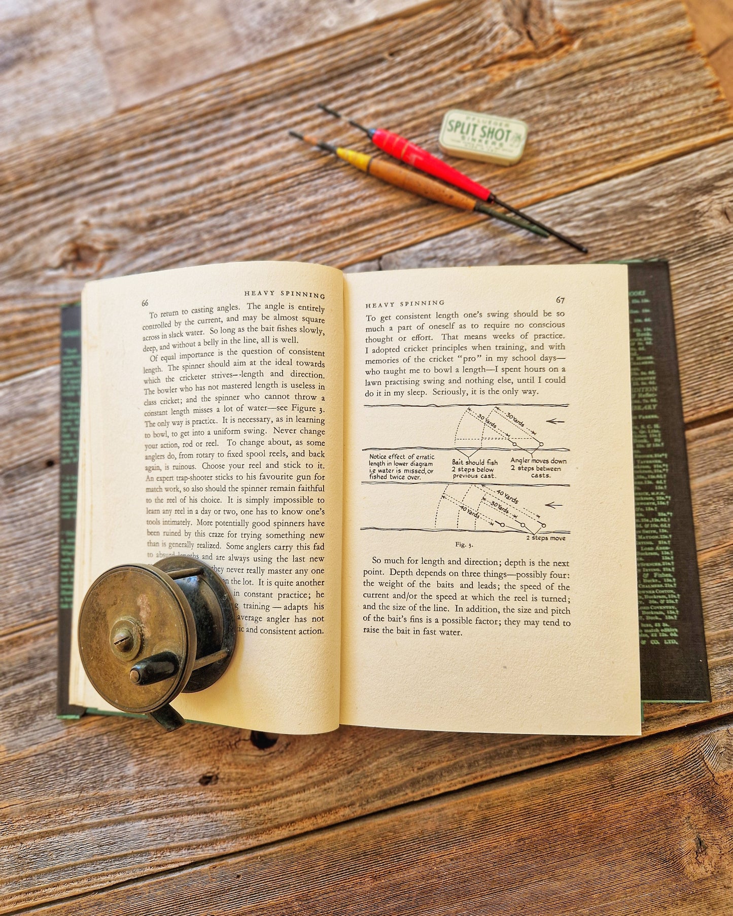 Spinning Up to Date: Trout, Salmon & Pike by Jock Scott – 1938 Angling Book, Second Edition | Vintage Fishing Gift