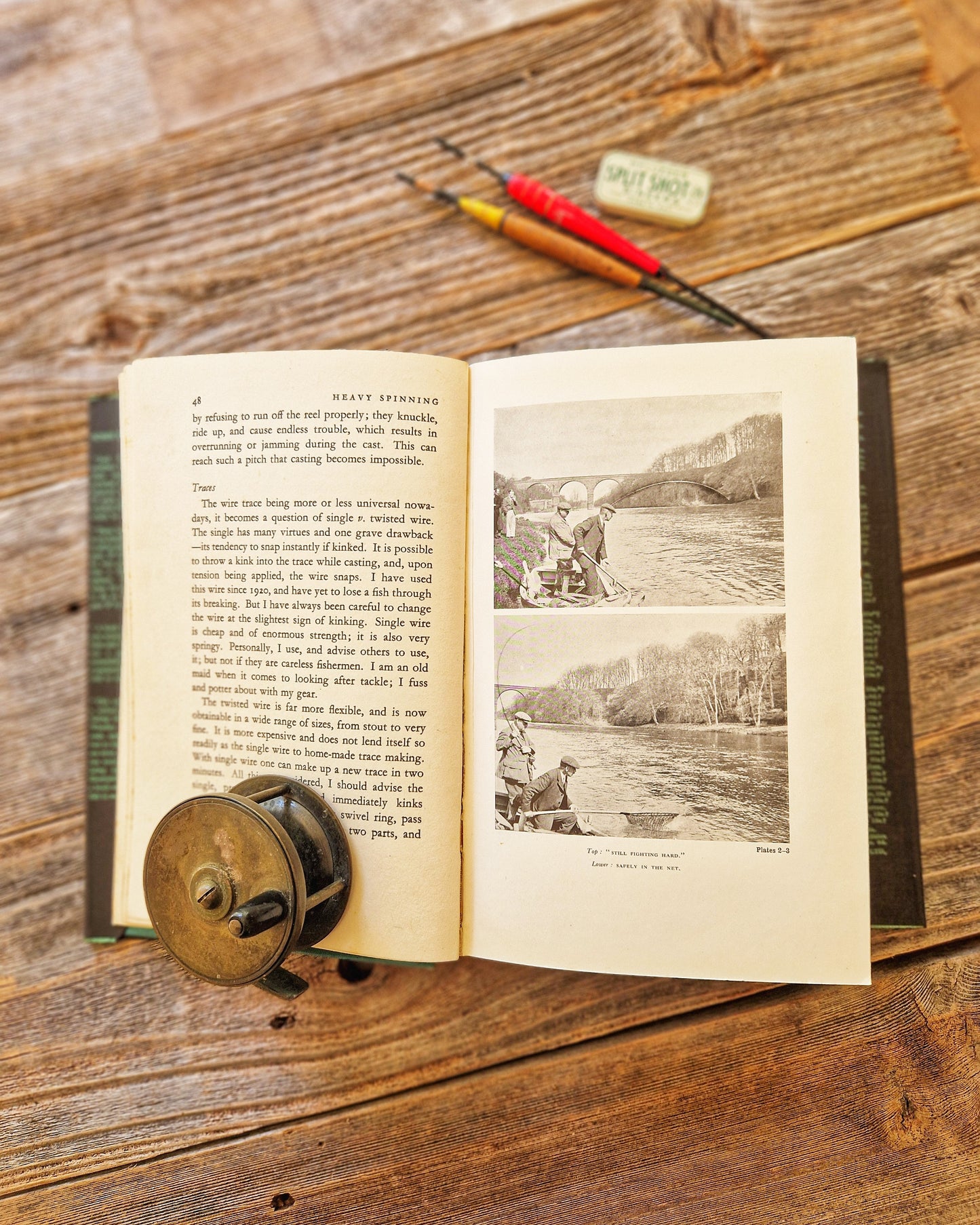 Spinning Up to Date: Trout, Salmon & Pike by Jock Scott – 1938 Angling Book, Second Edition | Vintage Fishing Gift