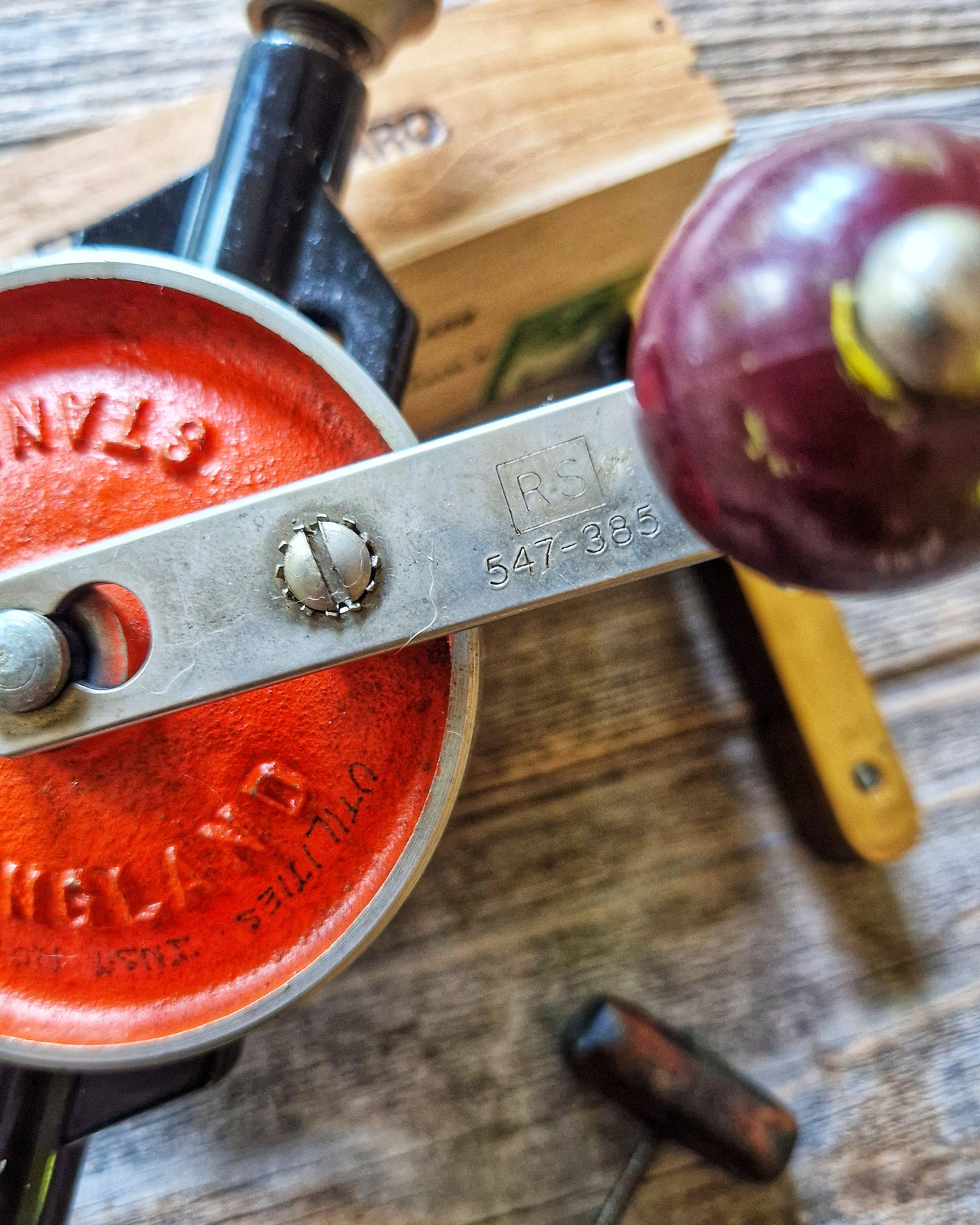 British Stanley 803 Hand Drill c. 1965-1980 | Vintage Woodworking Tool