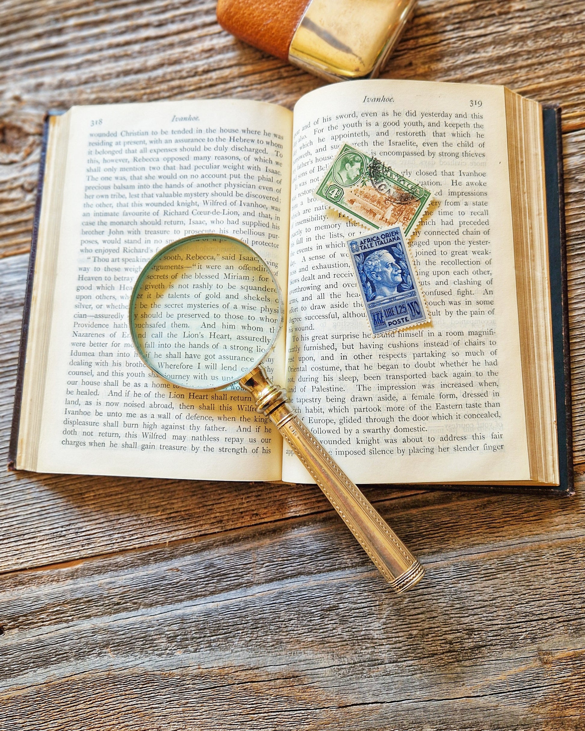  Sterling Silver-Handled Magnifying Glass by James Deakin & Sons, c. 1909 | Antique English Desk Magnifier 