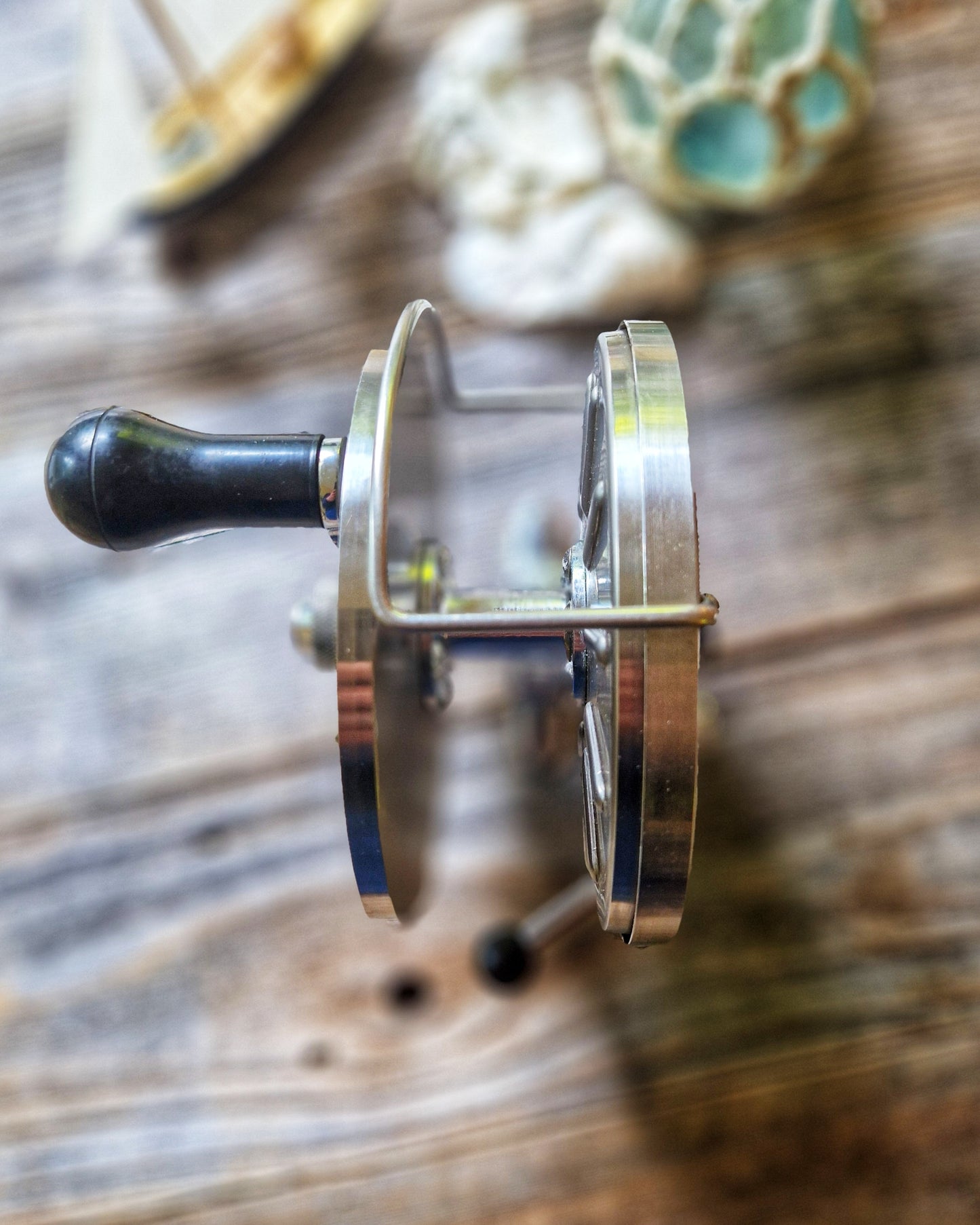 Allcock Commodore Big-Game Fishing Reel c. 1965-1969  | Large Vintage English Sea Tackle