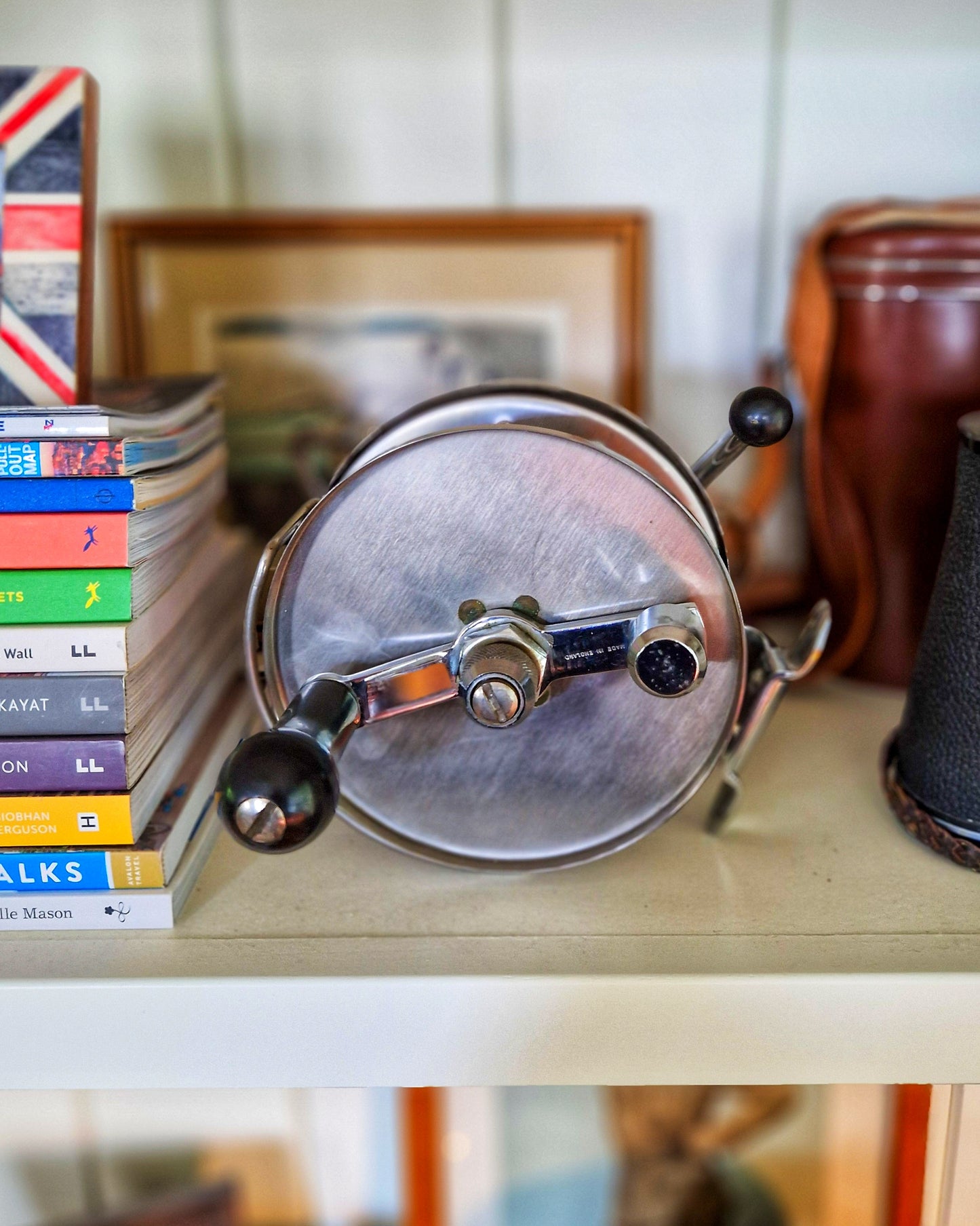 Allcock Commodore Big-Game Fishing Reel c. 1965-1969  | Large Vintage English Sea Tackle